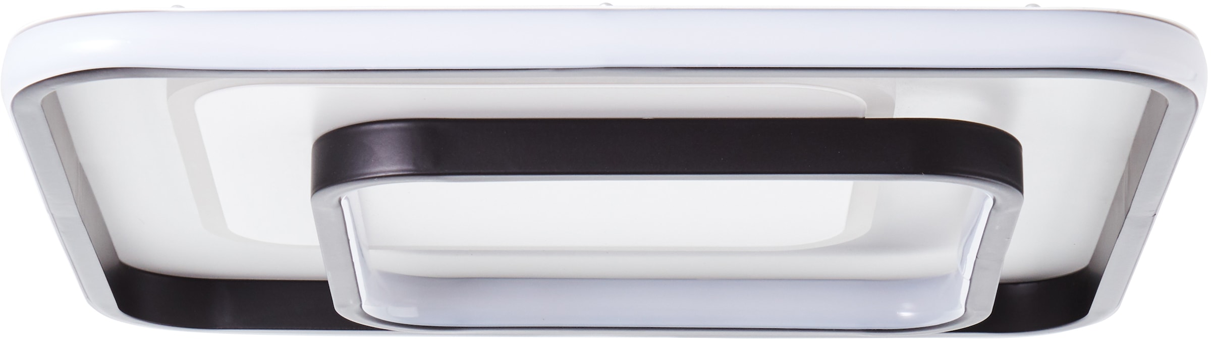 Brilliant LED Deckenleuchte »Cava«, 1 flammig-flammig, 40 x 40 cm, 5400 lm,  warmweißes Licht, Metall/Kunststoff, weiß/schwarz kaufen online bei OTTO