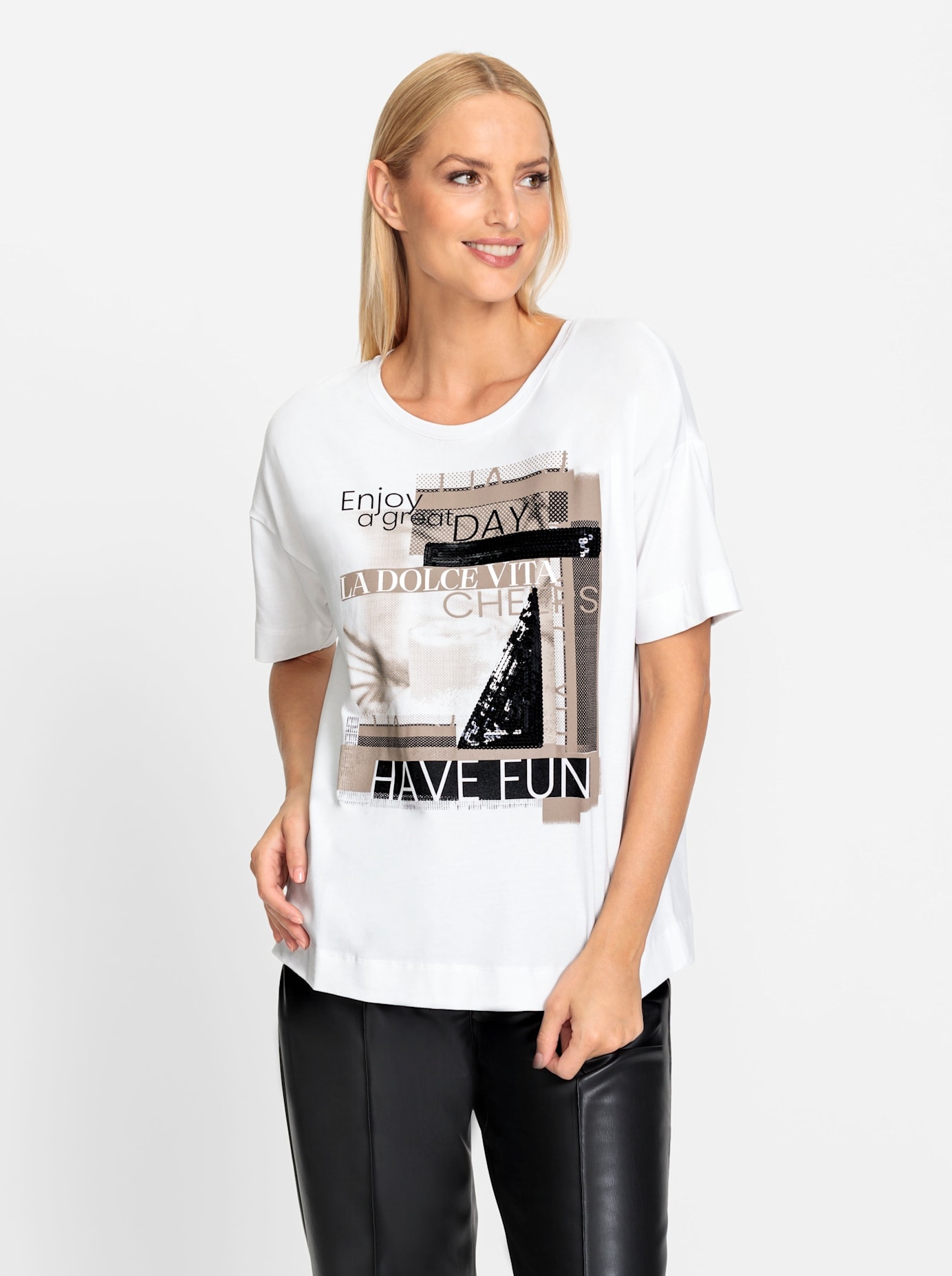 heine T-Shirt »Shirt«, (1 tlg.)