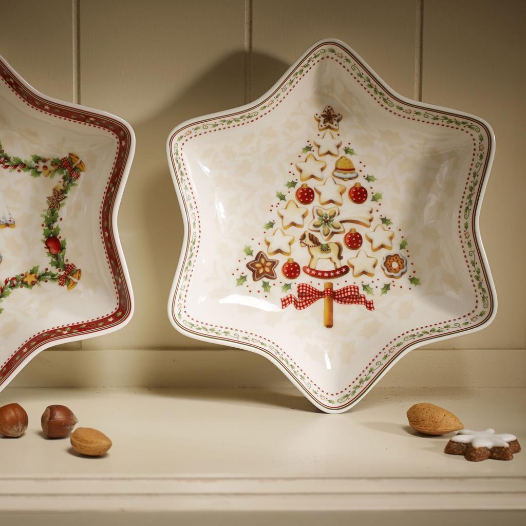 Villeroy & Boch Schale »Sternschalen-Set Winter Bakery Delight 3er Set bunt« 3 Mikrowellengeeignet