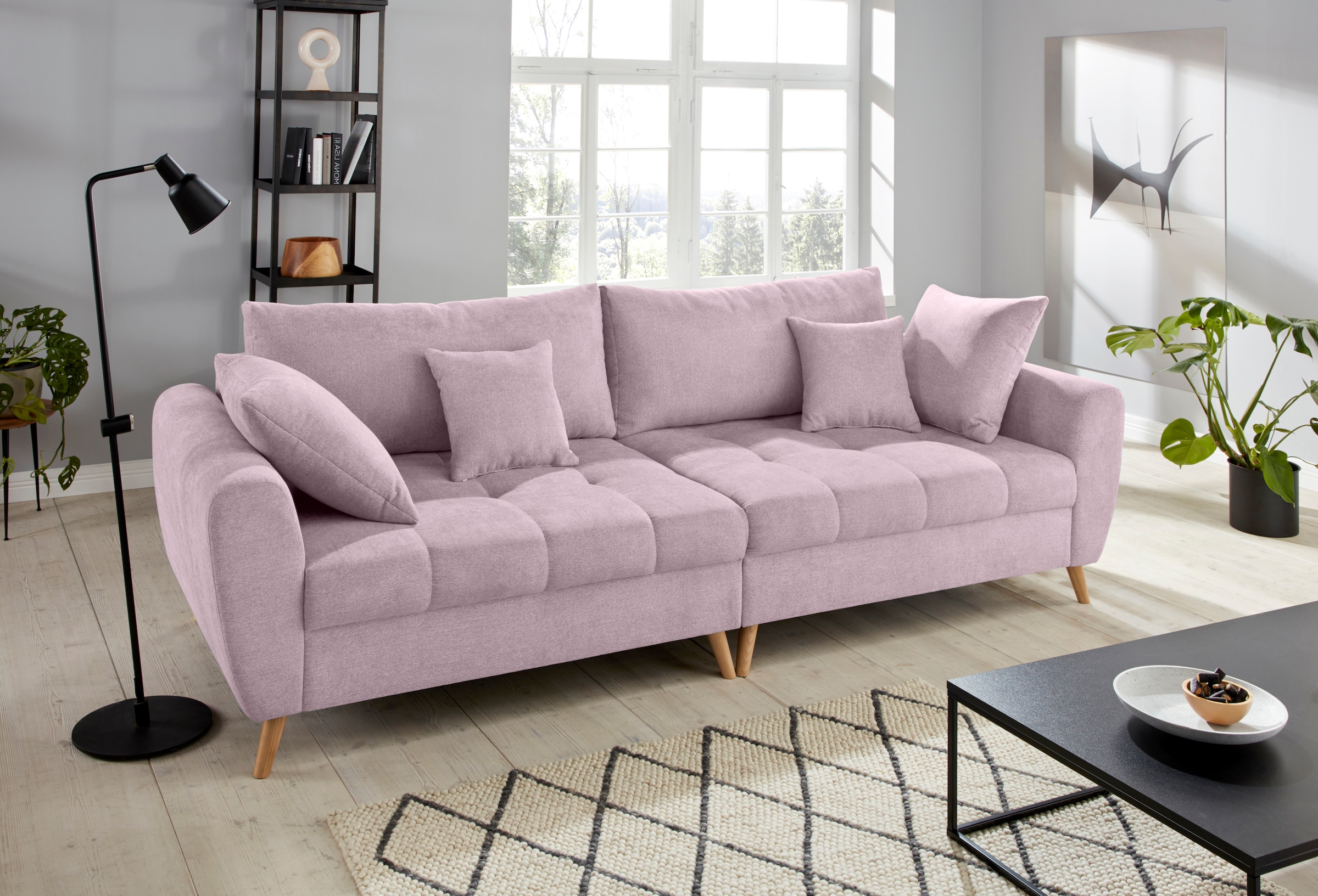 Big Sofa in Rosa
