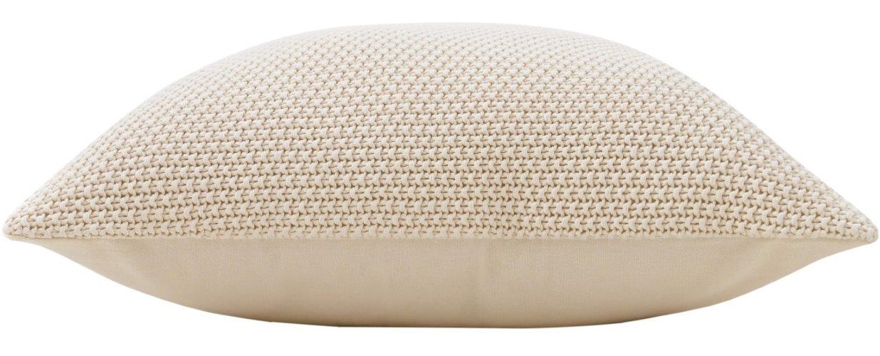 OTTO home Dekokissen »Phelon, 2 Stk., 100% Baumwolle, Strick, ohne Füllung, Dekokissen« Vorderseite: Strickmuster, 100% Baumwolle, weich, uni