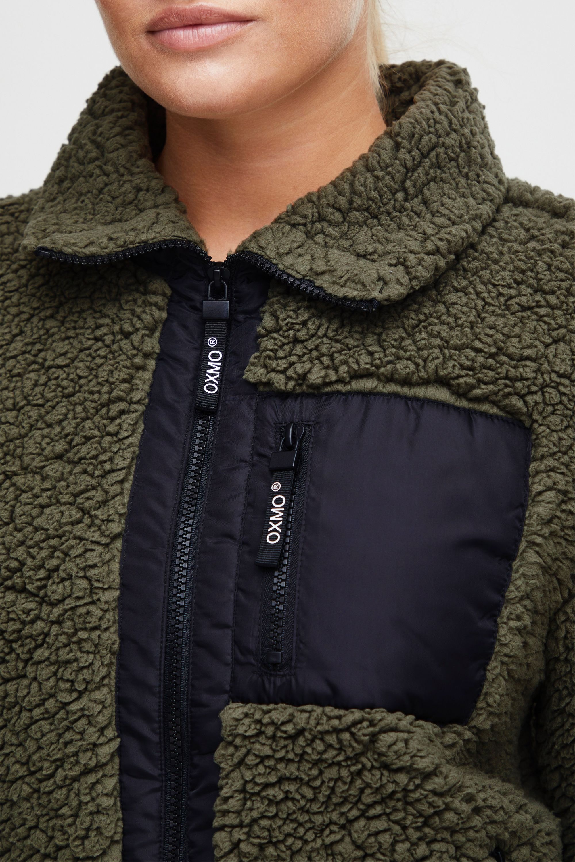 OXMO Sweatjacke »Fleecejacke OXEllin«
