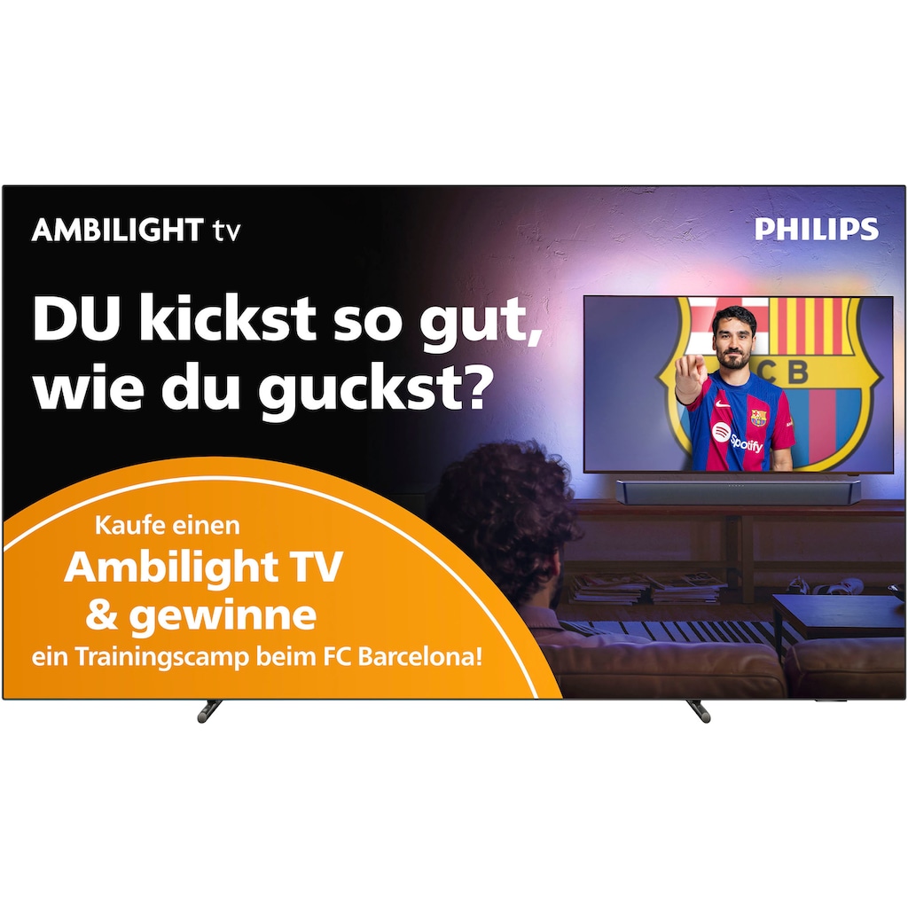 Philips OLED-Fernseher »55OLED708/12«, 139 cm/55 Zoll, 4K Ultra HD, Android TV-Google TV-Smart-TV
