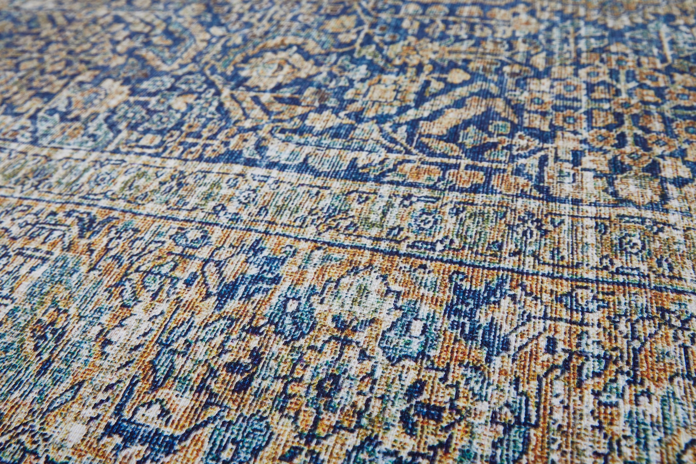 Barbara Becker Teppich »Loft 2«, rechteckig, 7 mm Höhe, Kurzflor, Orient-Optik, Vintage Design, waschbar