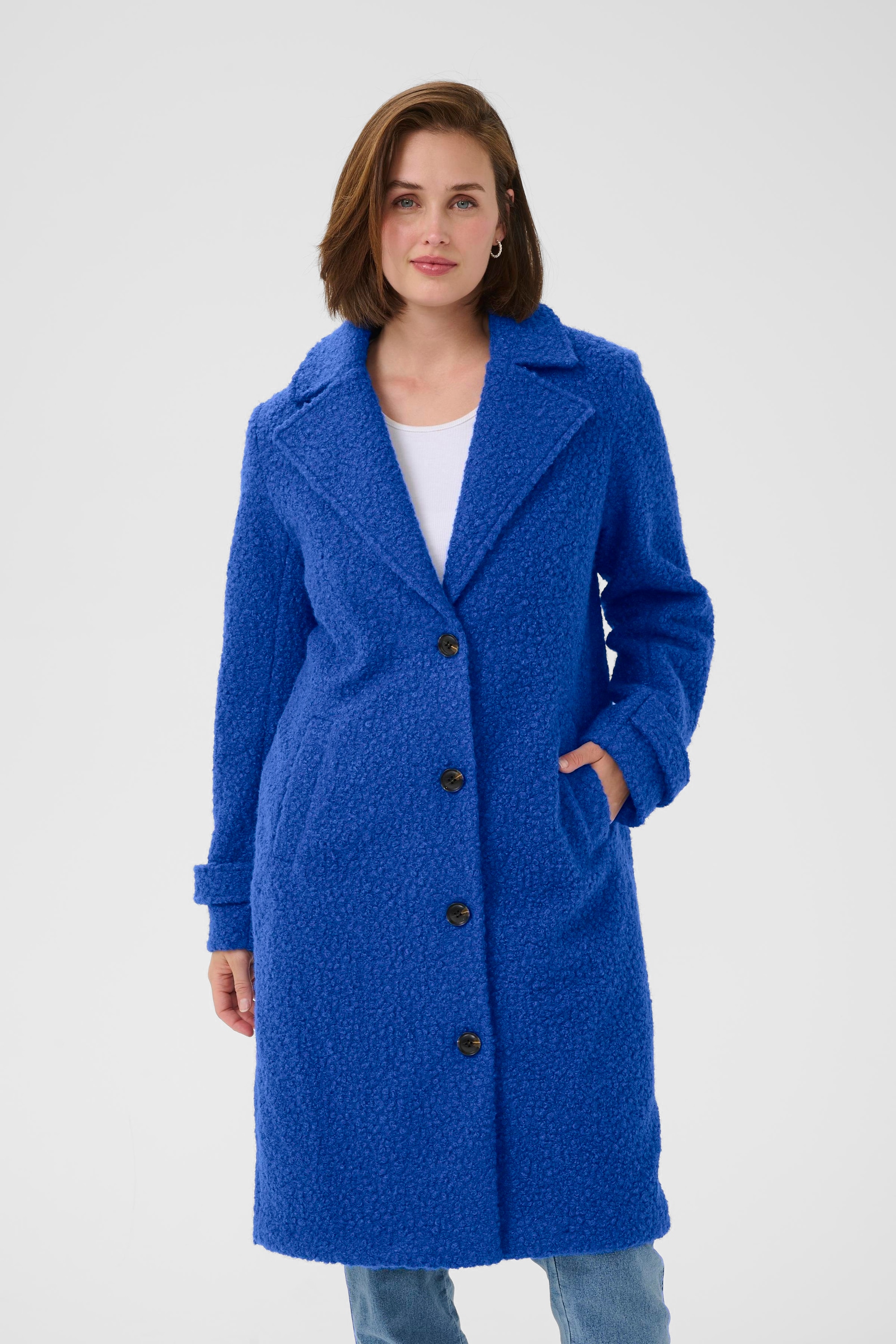 KAFFE Wintermantel »Jacke KAanne«