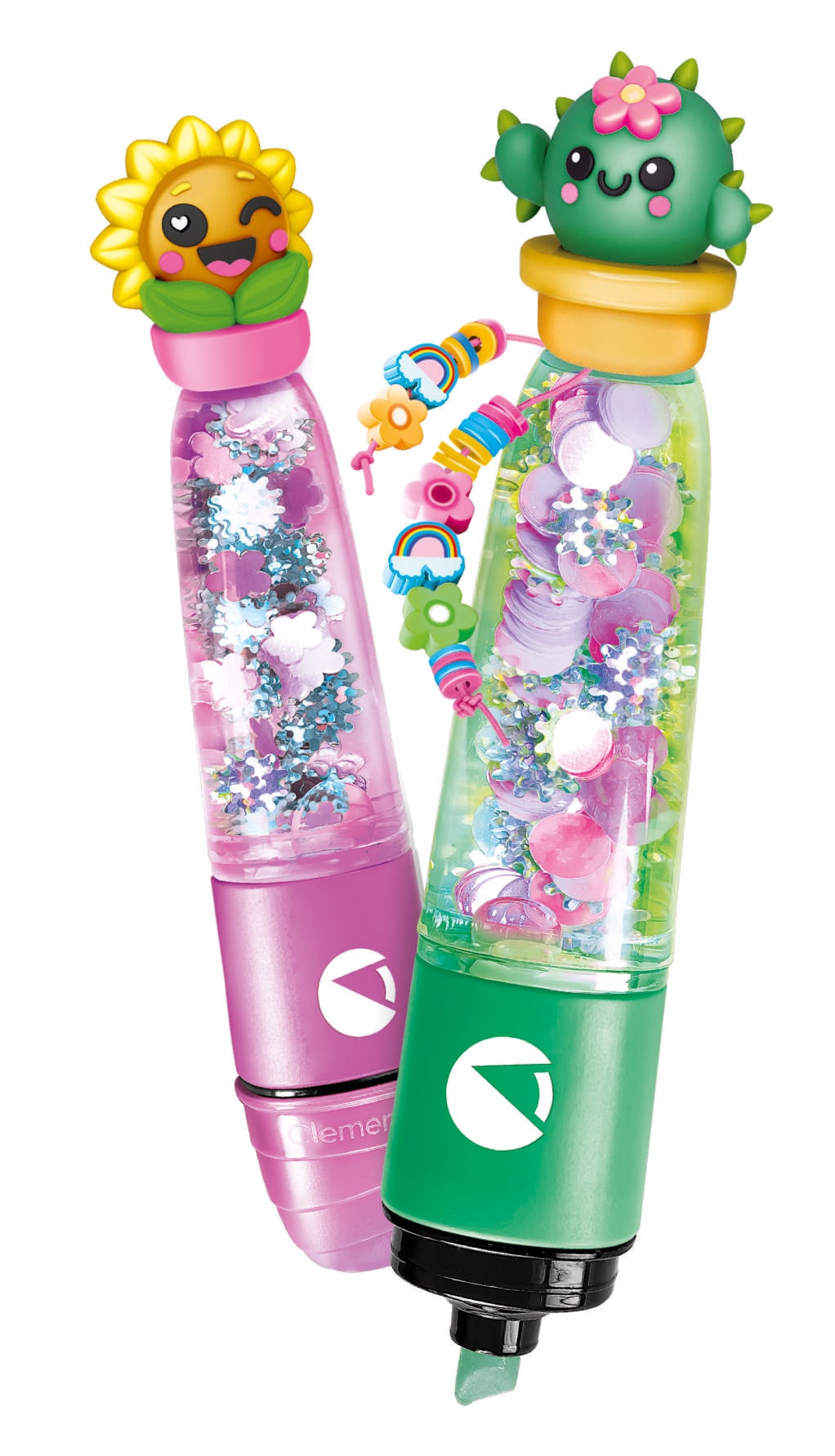 Clementoni® Kreativset »Idea, Deine Textmarker-Kreationen - Garten«