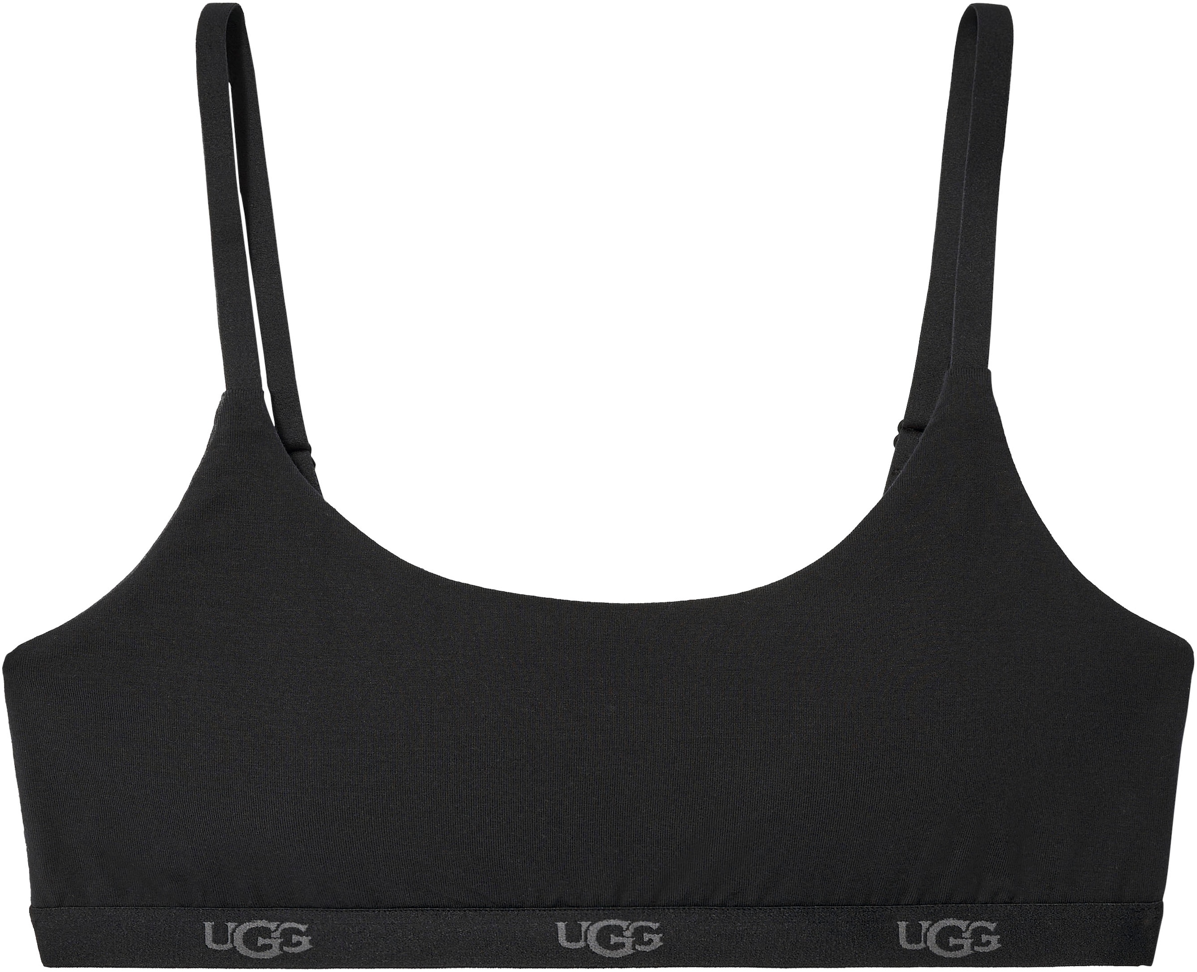 UGG Bralette »Estella Bralette«, Satinband mit Markenlogo