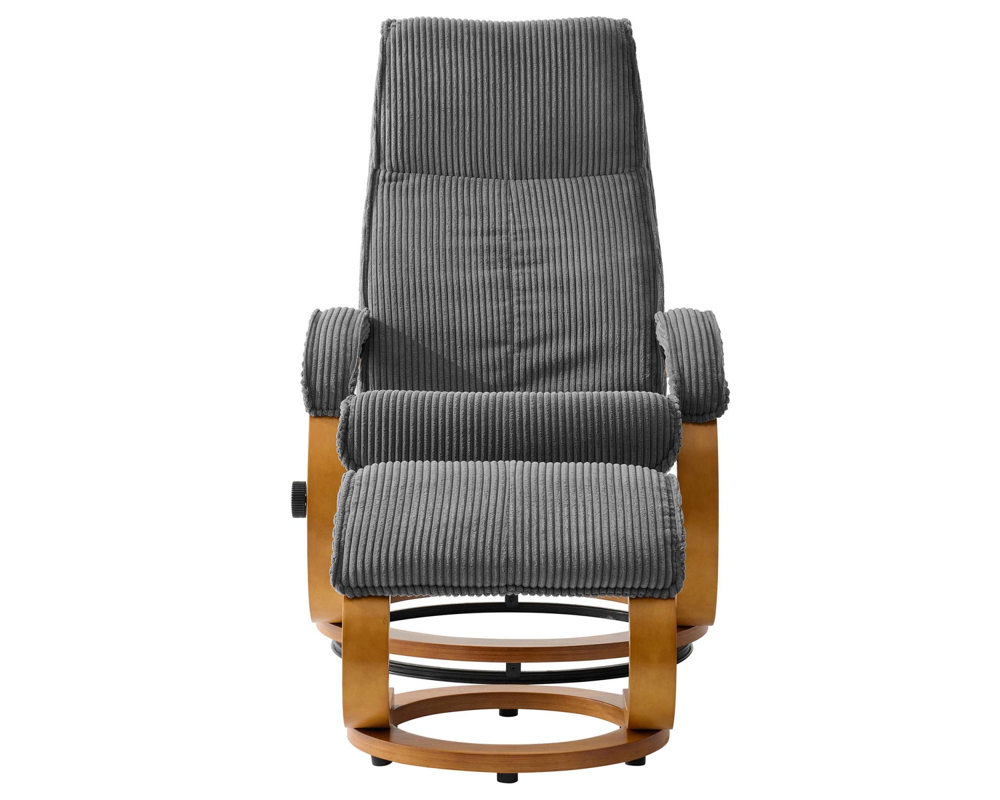 Home affaire Relaxsessel »mit Hocker PARIS neu: Cord - OTTO. Verlässliche Qualität.« bestehend aus Sessel und Hocker,  manuelle Relaxfunktion mit Drehfunktion, neu: Cord-Bezug