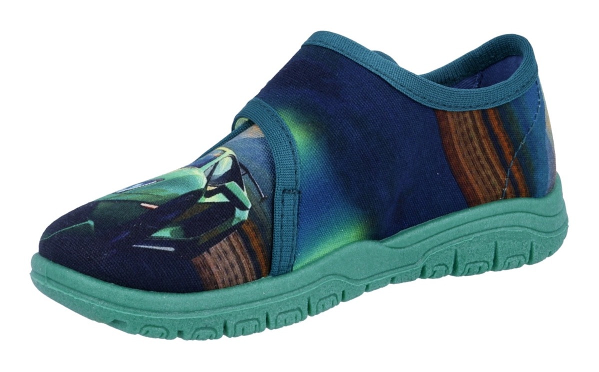 Richter Hausschuh »Mailo«  Klettschuh, Kindergartenschuh mit Größenschablone zum Download