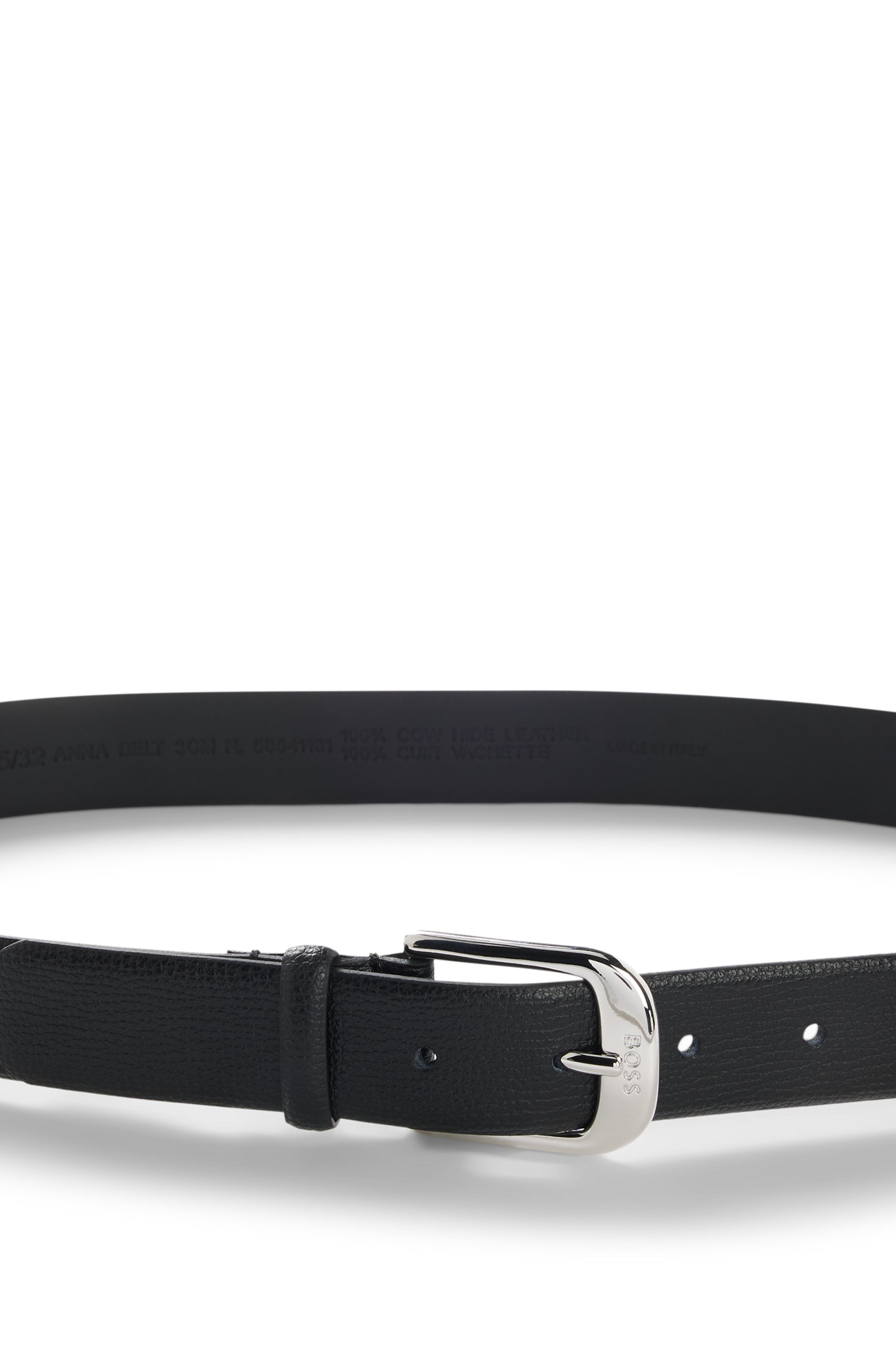 BOSS Ledergürtel »Anna Belt 3 cm N.«, mit edler Narbung
