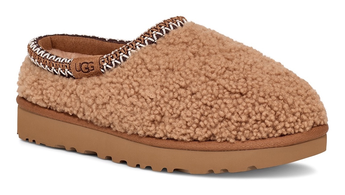 Hausschuh »TASMAN MAXI CURLY«, Clog, Pantoffel, Mule mit gepolstertem Fußbett