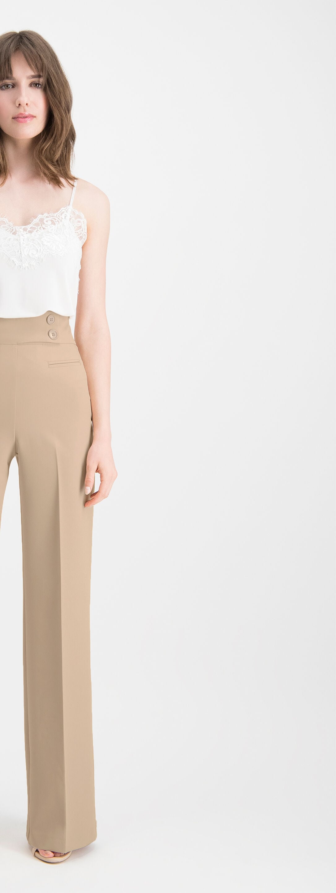 Nicowa Anzughose »COREANA«  im Marlene-Stil