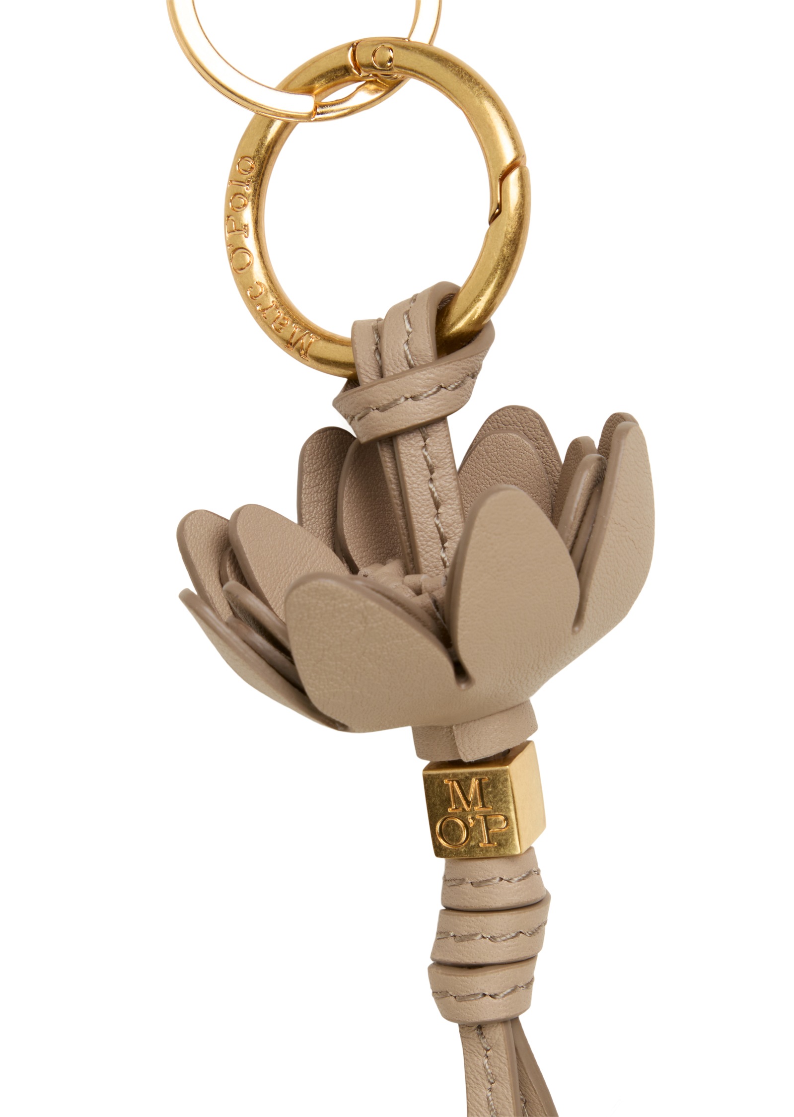 Marc O'Polo Accessories Schlüsselanhänger »Kaya« Taschenanhänger, Accessories, mit handgefertigter Blüte