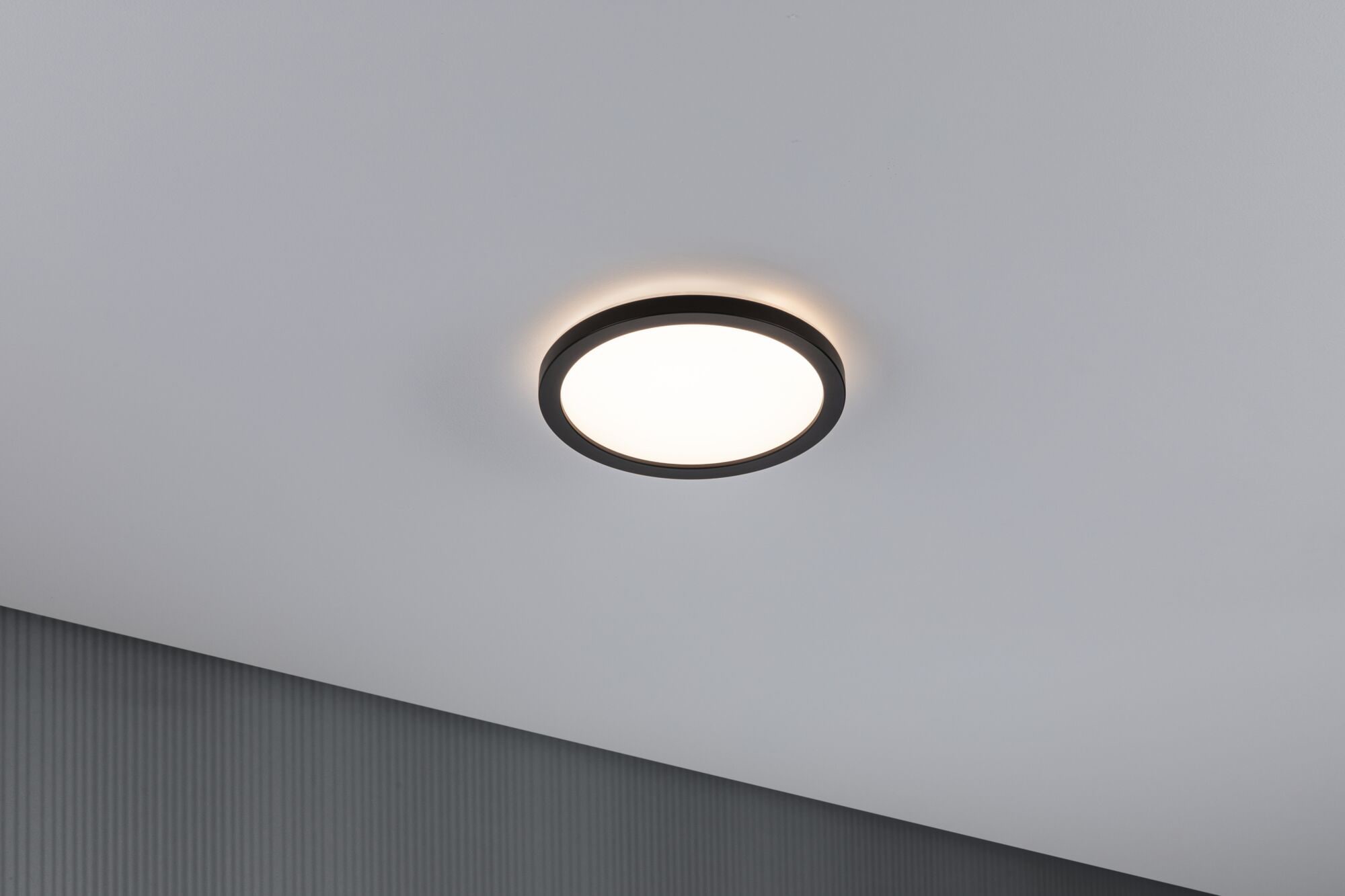 Paulmann LED Panel »Atria Shine IP44 rund 190mm 11,2W 850lm 3000K«, 1 flammig, Backlight