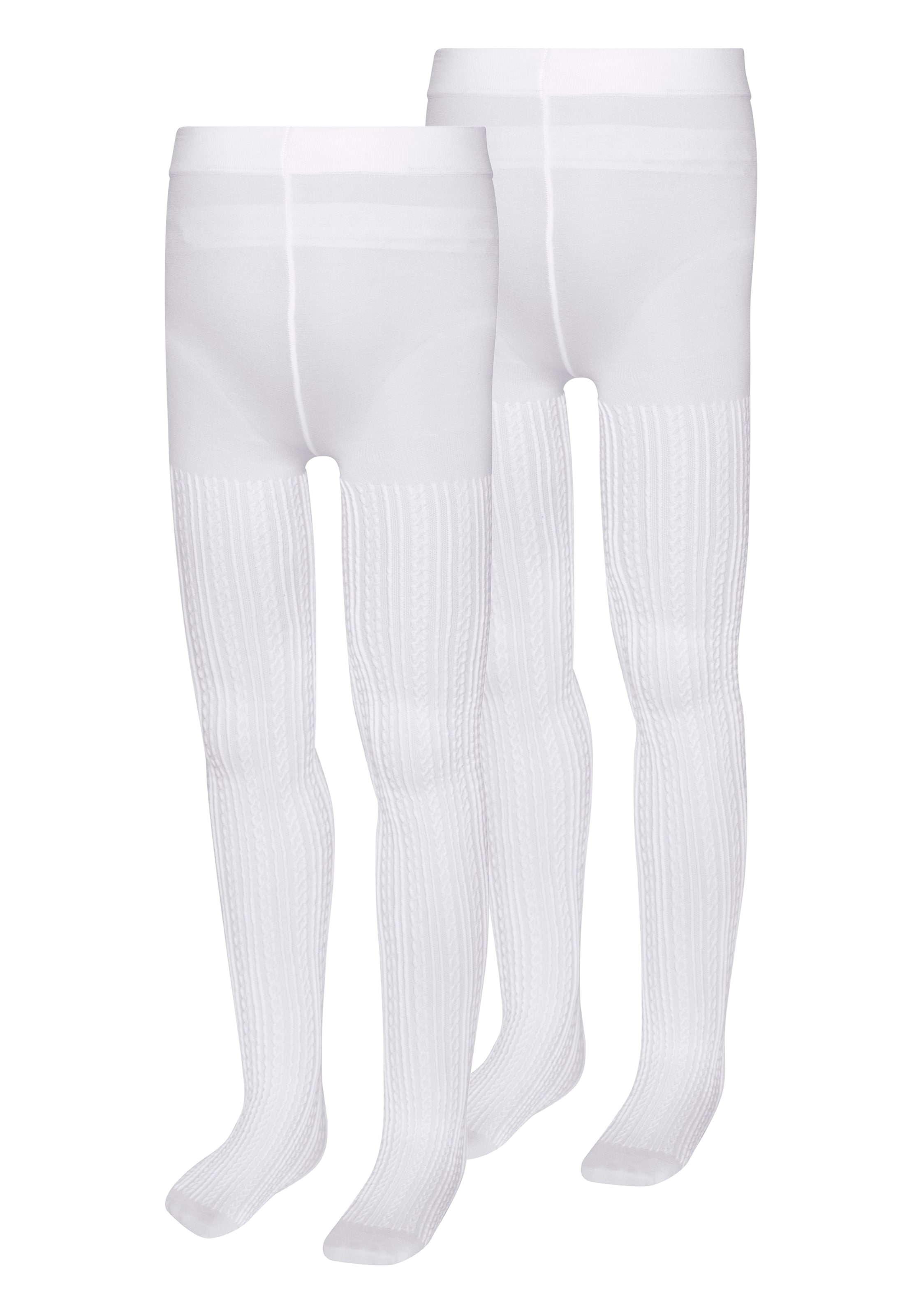 H.I.S Feinstrumpfhose Packung, 2 Stk. tlg. mit Zopfmuster