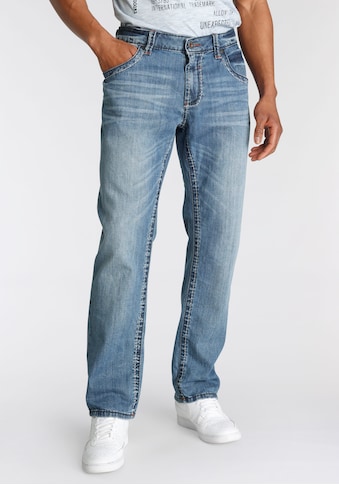 CAMP DAVID Regular-fit-Jeans »NI:CO:R611«, mit Abriebeffekten kaufen