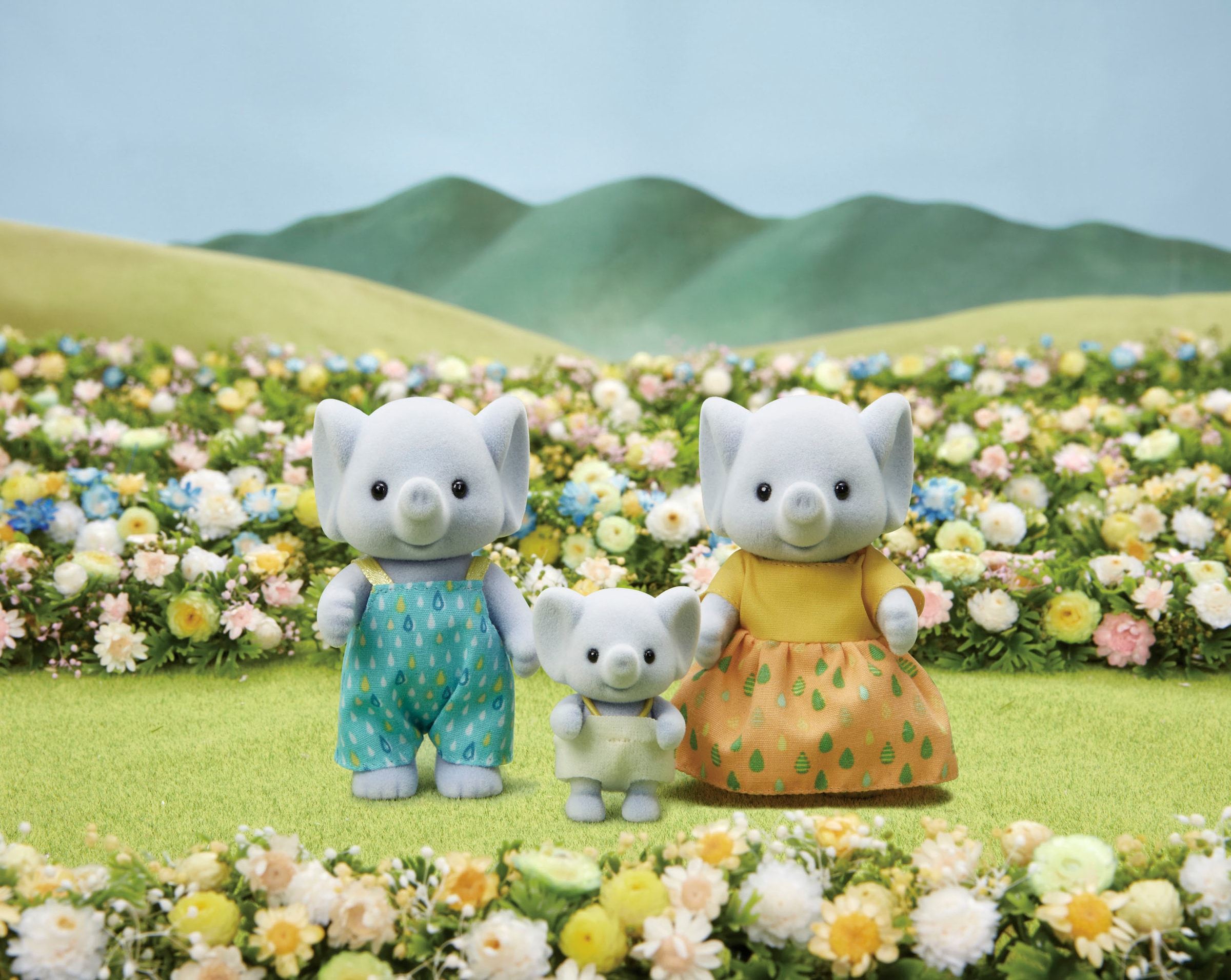Sylvanian Families Spielfigur »Elefanten Familie (5376)«