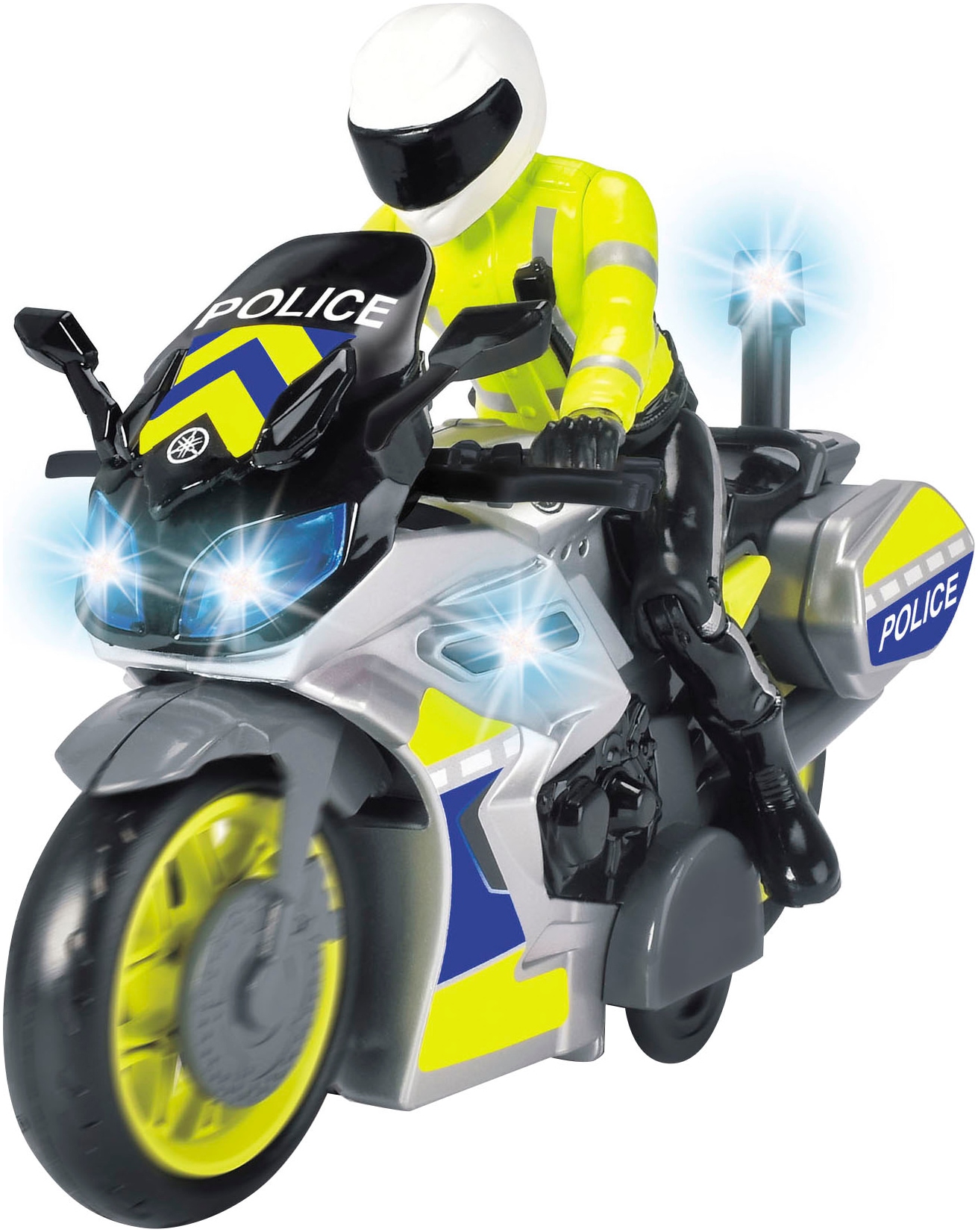 Dickie Toys Spielzeug-Motorrad »Police Bike«, mit Licht und Sound