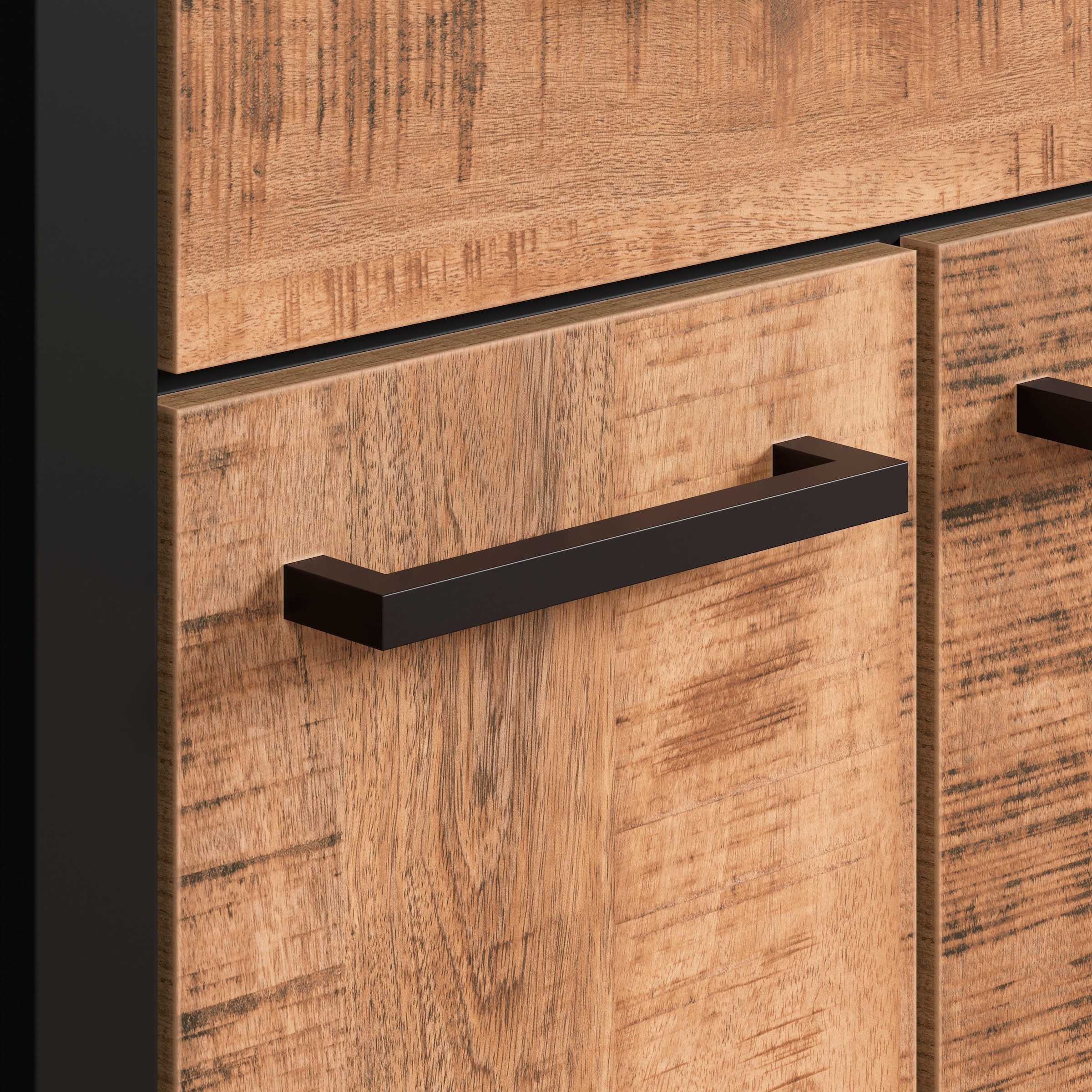 Home affaire Kommode »Elda« 1 Stk. tlg. Kommode mit 2 Türen, 1 Schublade mit Vollauszug – (B/T/H) 73/39/100 cm