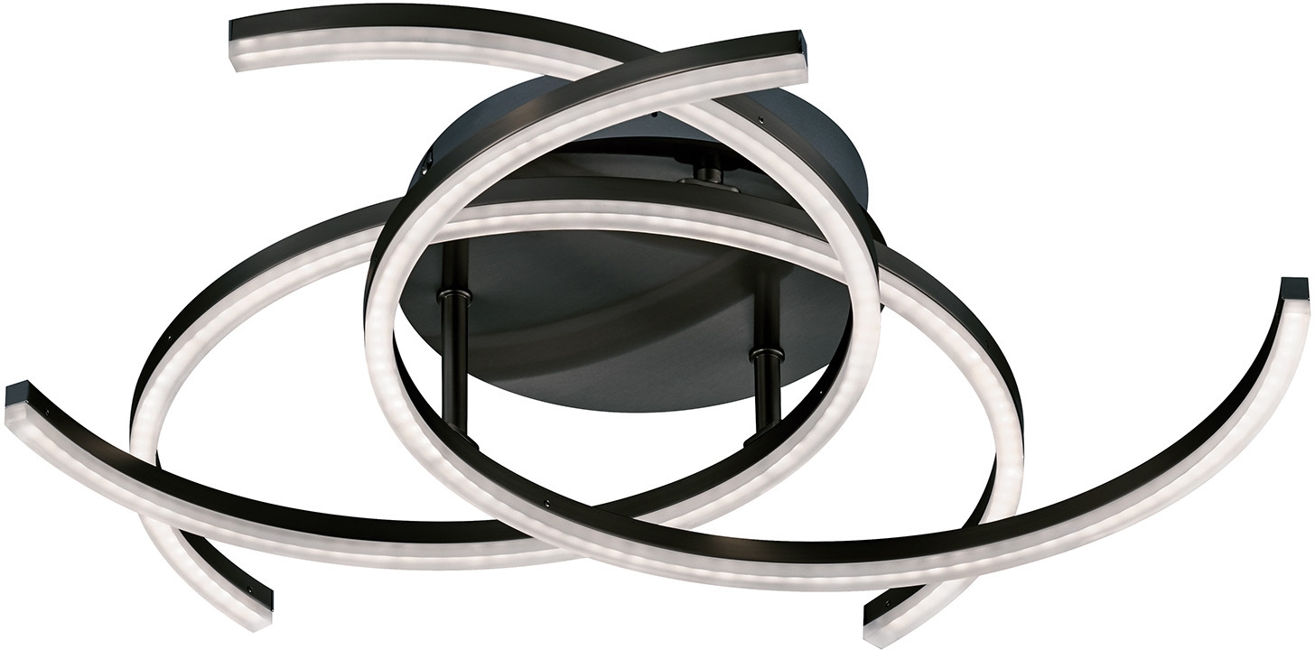 FISCHER & HONSEL LED Deckenleuchte »Visby«, 3 flammig, Leuchtmittel LED-Modul | LED fest integriert