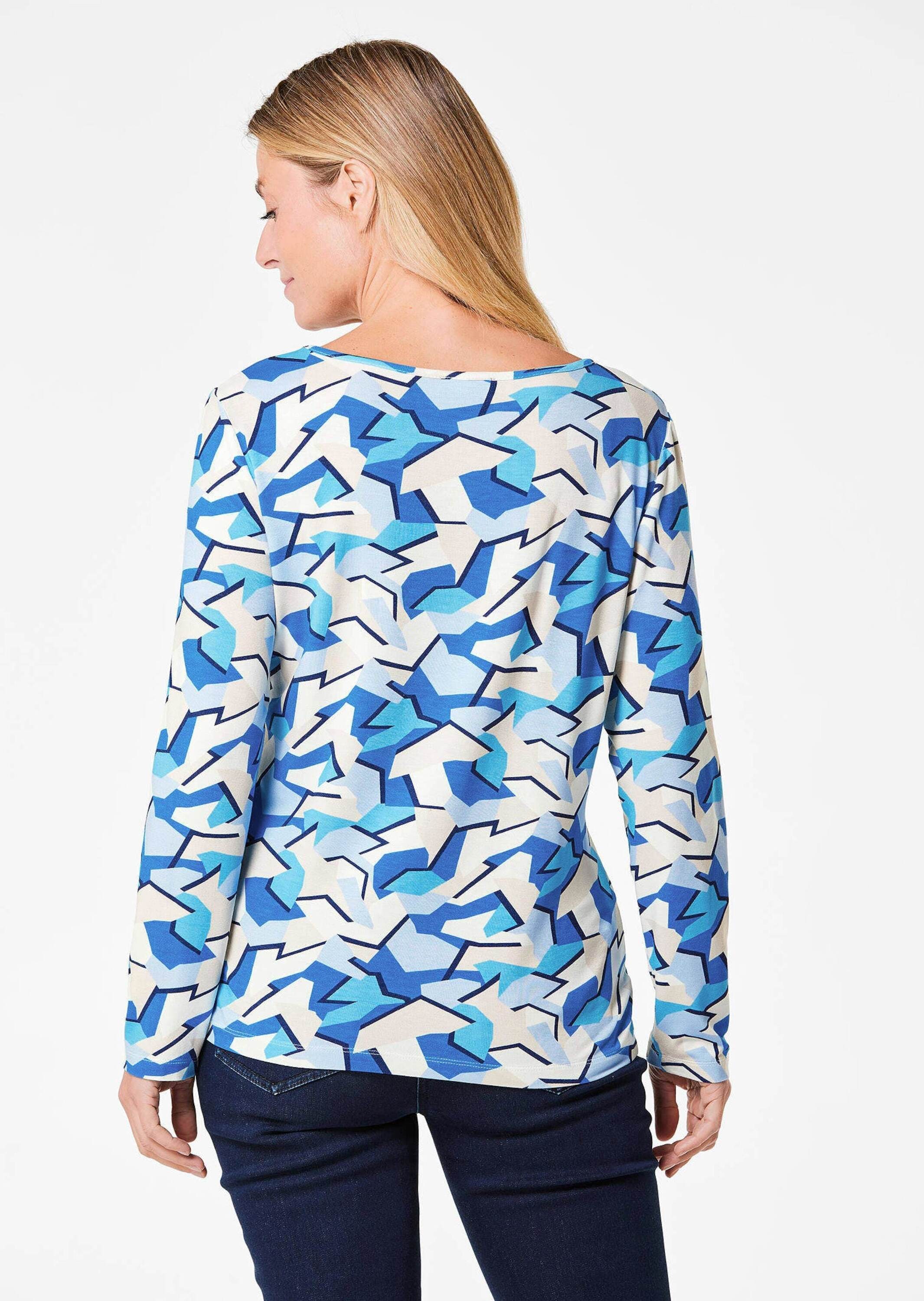 GOLDNER Print-Shirt »Kurzgröße Shirt«