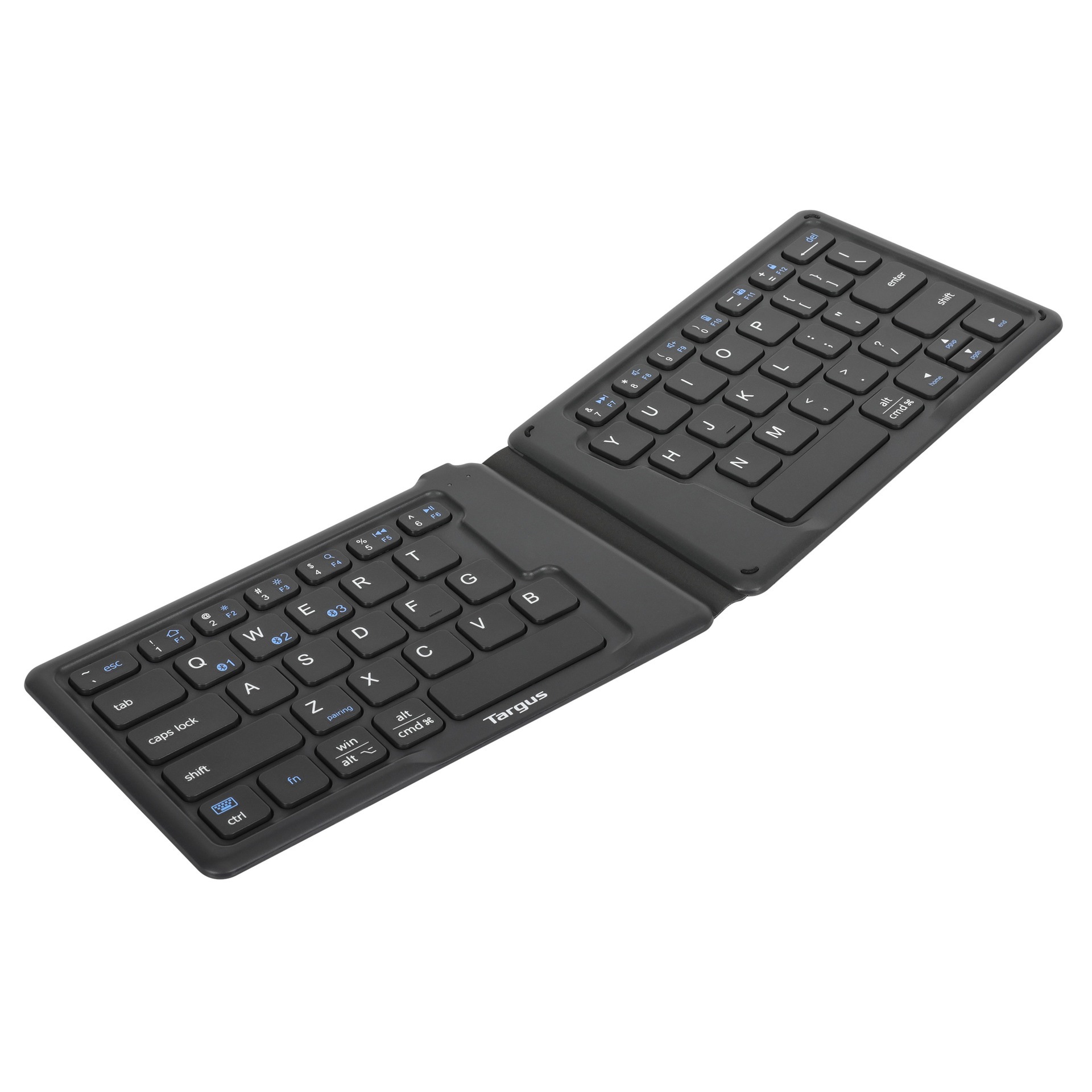 Targus ergonomische Tastatur »Ultra-Compact Ergo Bluetooth-Universal-Keyboard (FR)«, (ergonomische Form)
