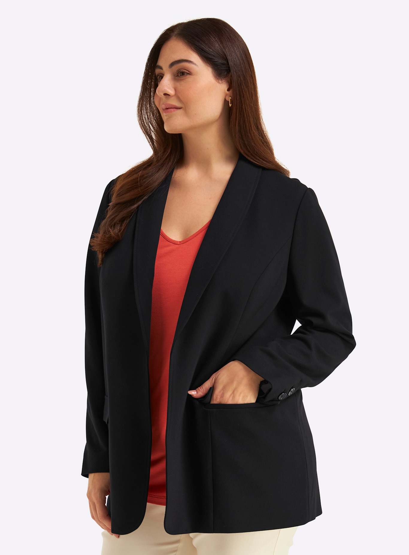 Sheego Jackenblazer »Shirtblazer«