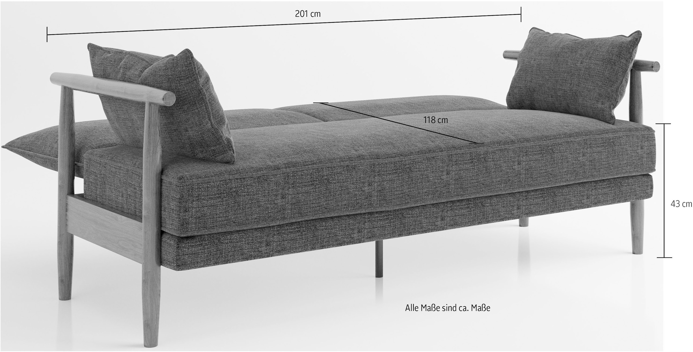 PLAYBOY Schlafsofa »Sylvie« Schlafsofa