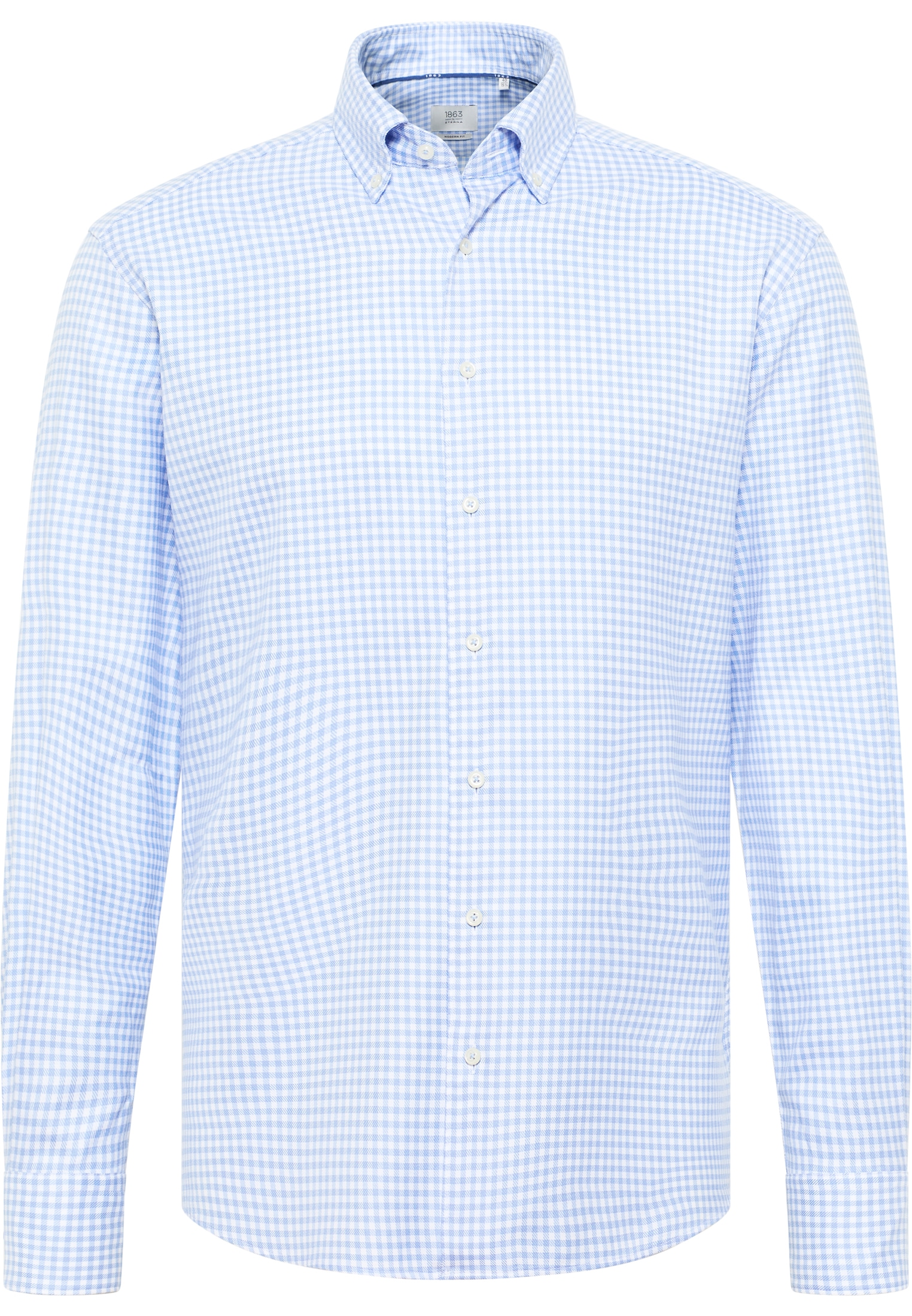 Eterna Langarmhemd »MODERN FIT«, EASY IRON (bügelleicht)