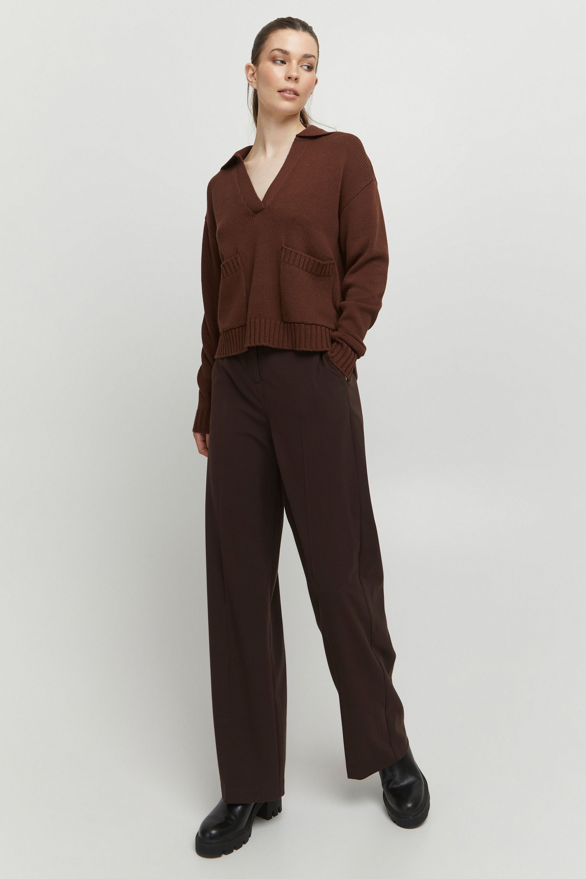 b.young Strickfleece-Pullover »Strickpullover BYOlia«