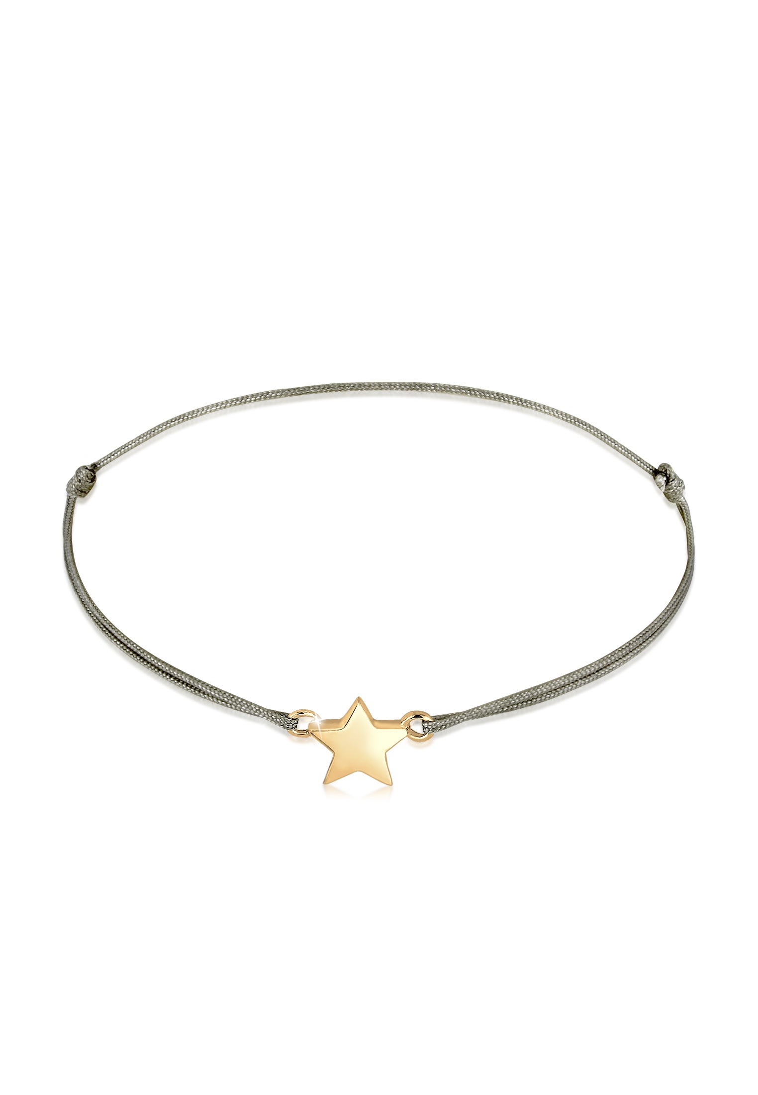 Elli Armband »Stern Astro Symbol Nylon Band 925 Sterling Silber«