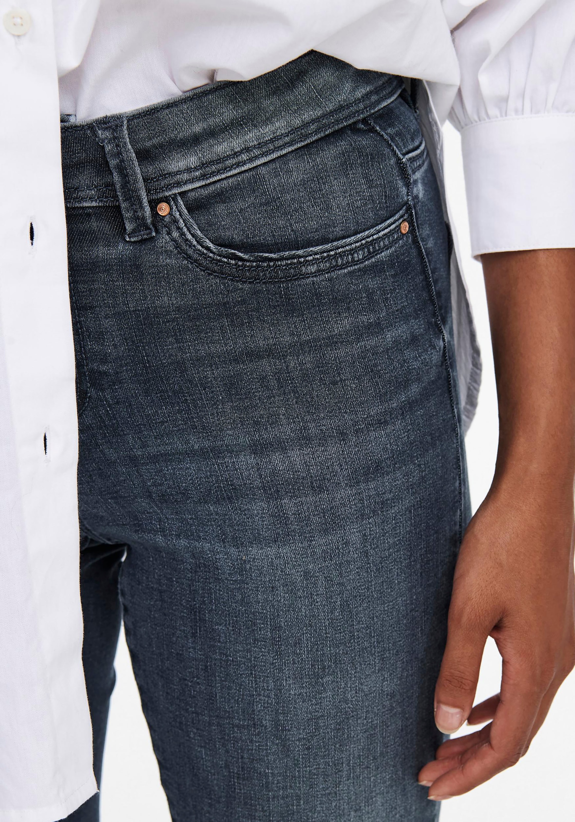 ONLY Skinny-fit-Jeans »ONLWAUW LIFE MID SK DNM«