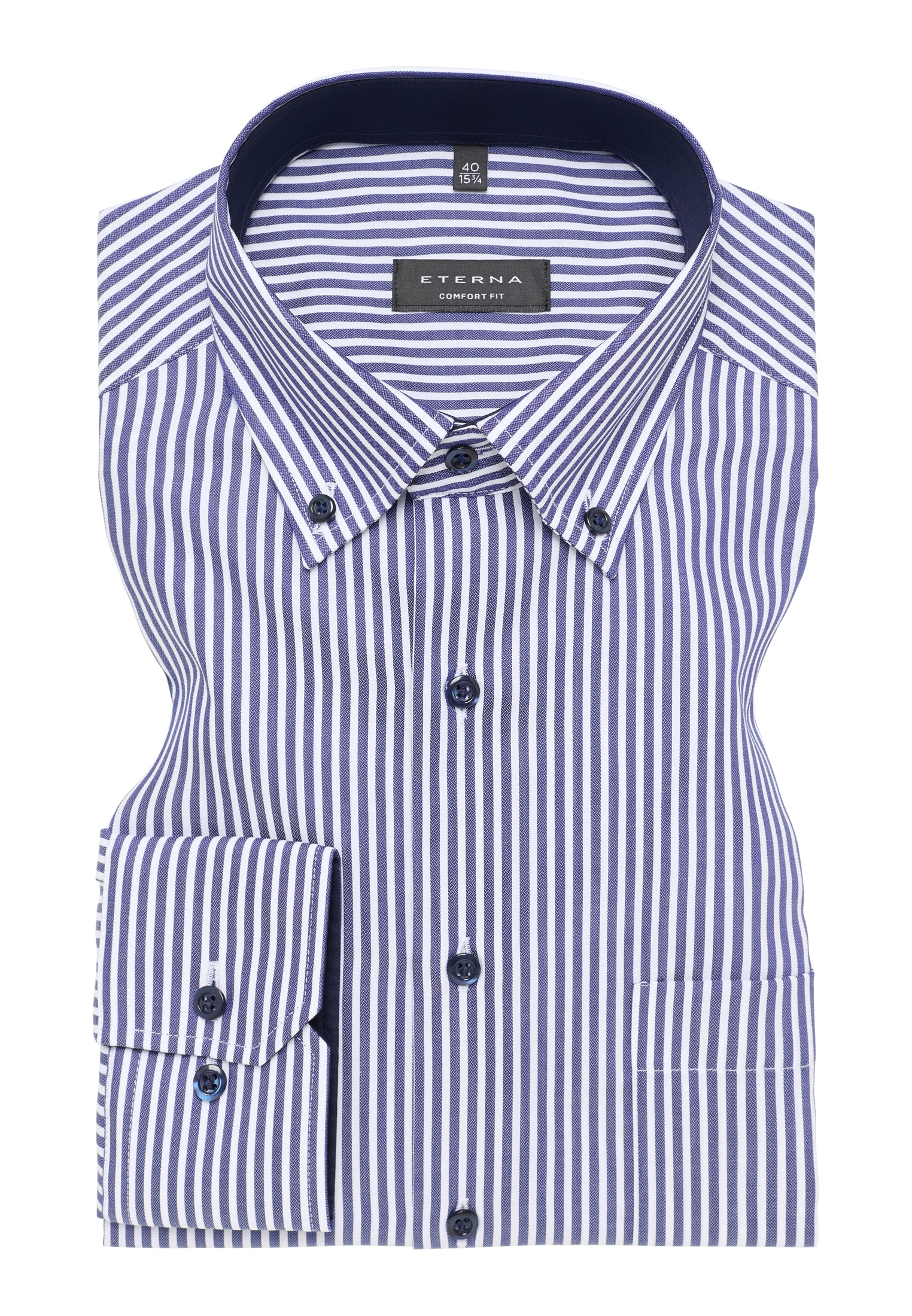 Eterna Langarmhemd »COMFORT FIT«, NON IRON (bügelfrei)