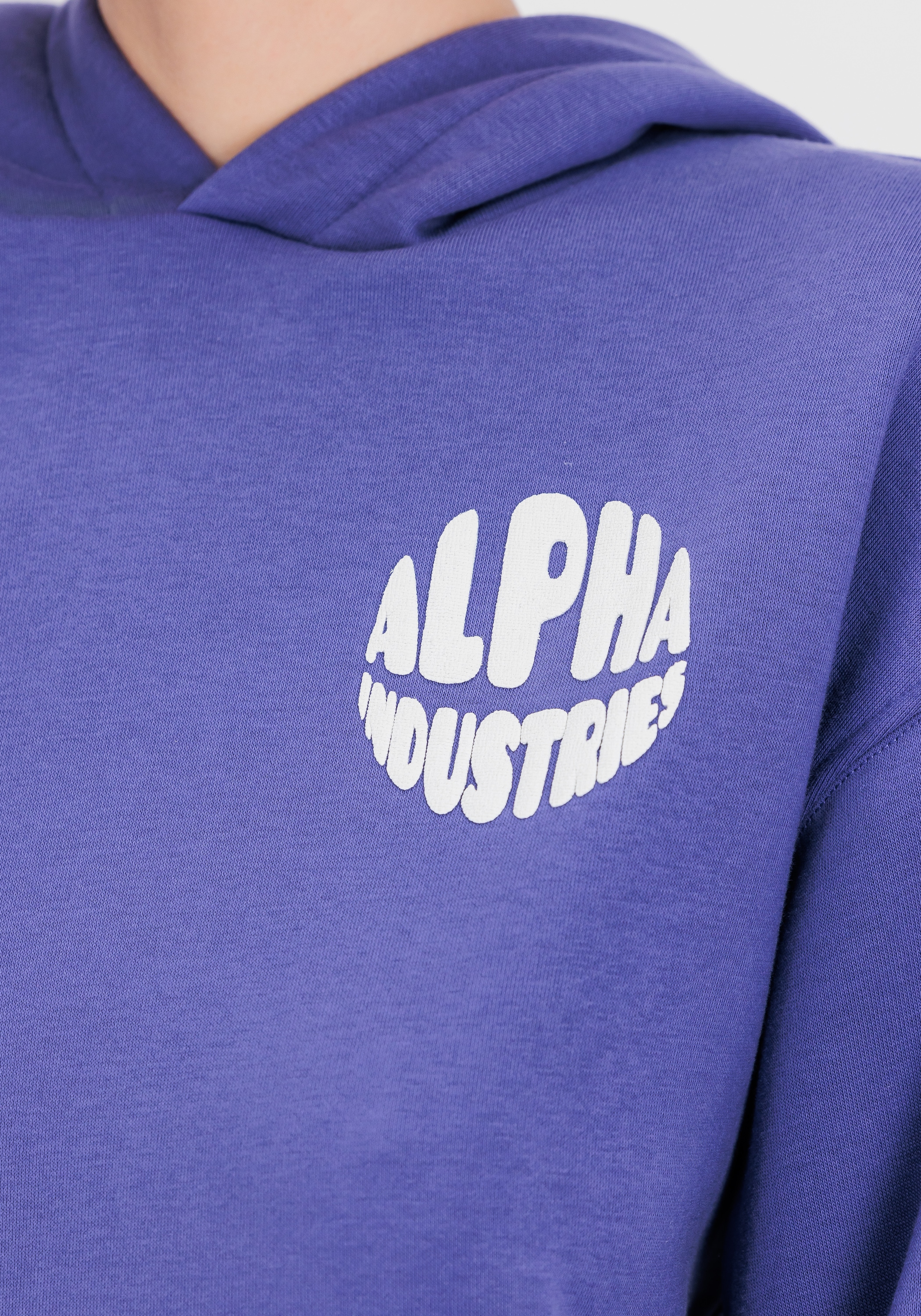 Alpha Industries Hoodie »Alpha Industries Women - Hoodies Logo Hoodie Backprint W«
