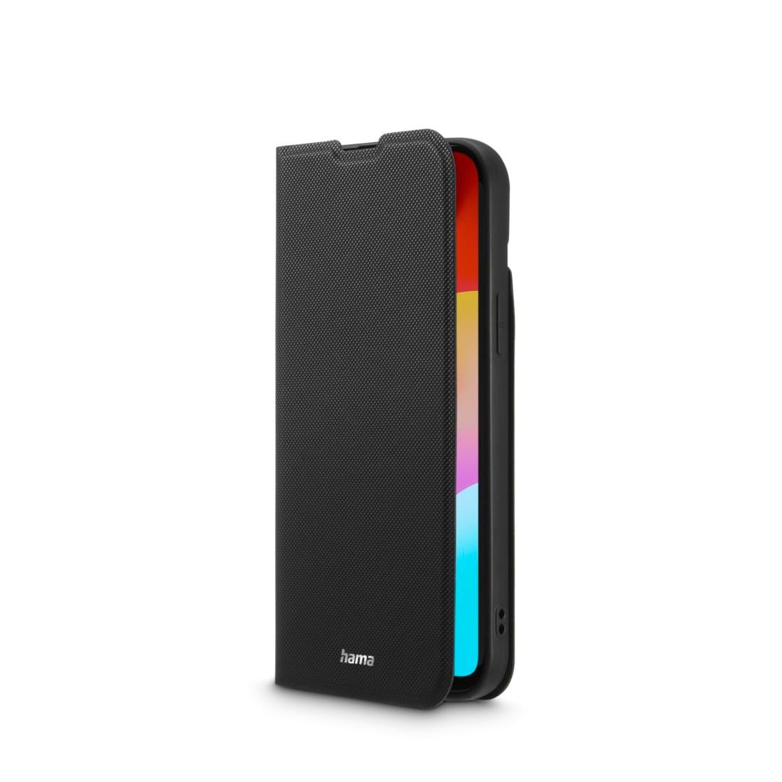 Hama Smartphone-Hülle »Handytasche Booklet für Apple iPhone 15 Plus mit Kartenfächer, Schwarz«, iPhone 15 Plus