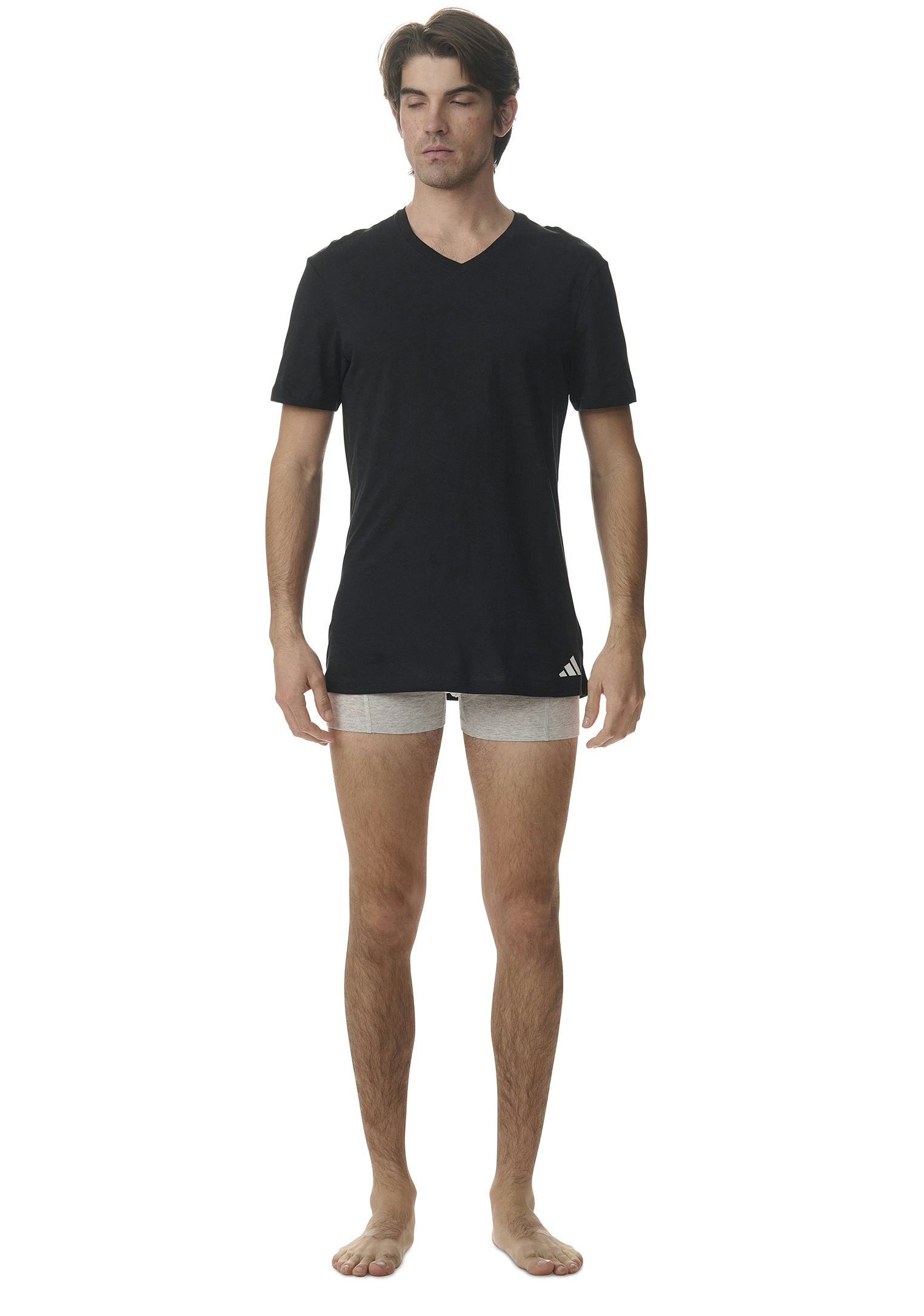 adidas Sportswear T-Shirt »"Active Core Cotton"«, (3er Pack), V-Ausschnitt