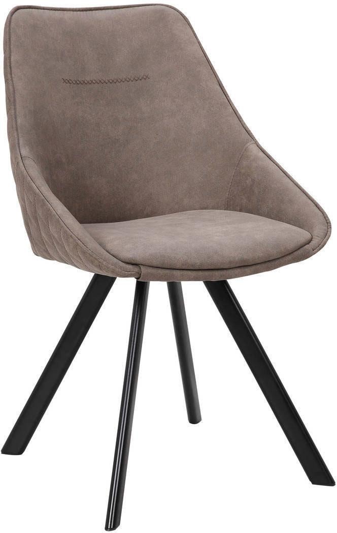 Kayoom Stuhl »Cowboy 110 2er-Set, Esszimmerstuhl Rücken und Sitz angenehm gepolstert« (Set) 2 Stk.pflegeleicht, modern, strapazierfähig, zeitlos und schlicht