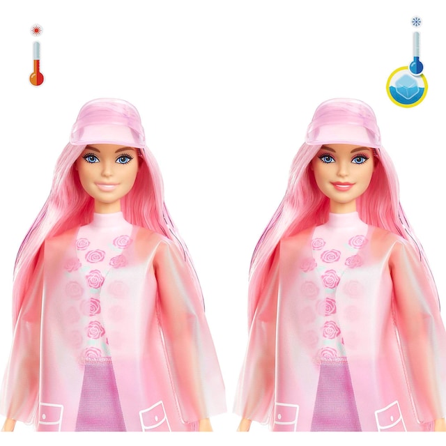 Barbie Anziehpuppe »Color Reveal Regen oder Sonnenschein Serie Sortiment«,  mit Farbwechselfunktion online bei OTTO