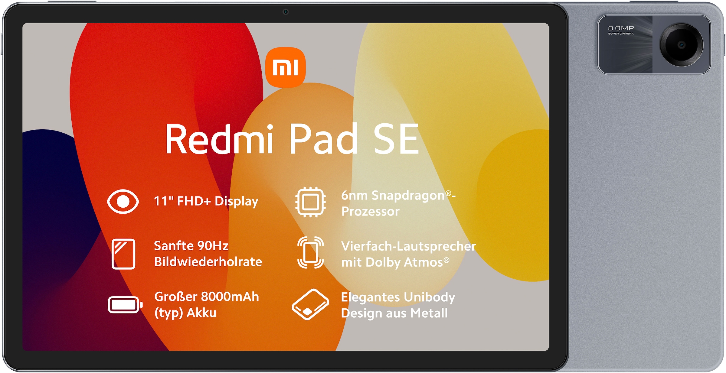 Xiaomi Tablet »Redmi Pad SE 4+128Gb«, (27,94 cm / 11 Zoll), Android, Full HD+,)