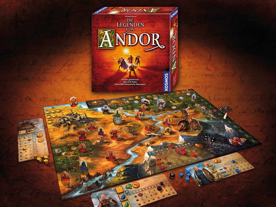 Kosmos Spiel »Die Legenden von Andor«, Made in Germany