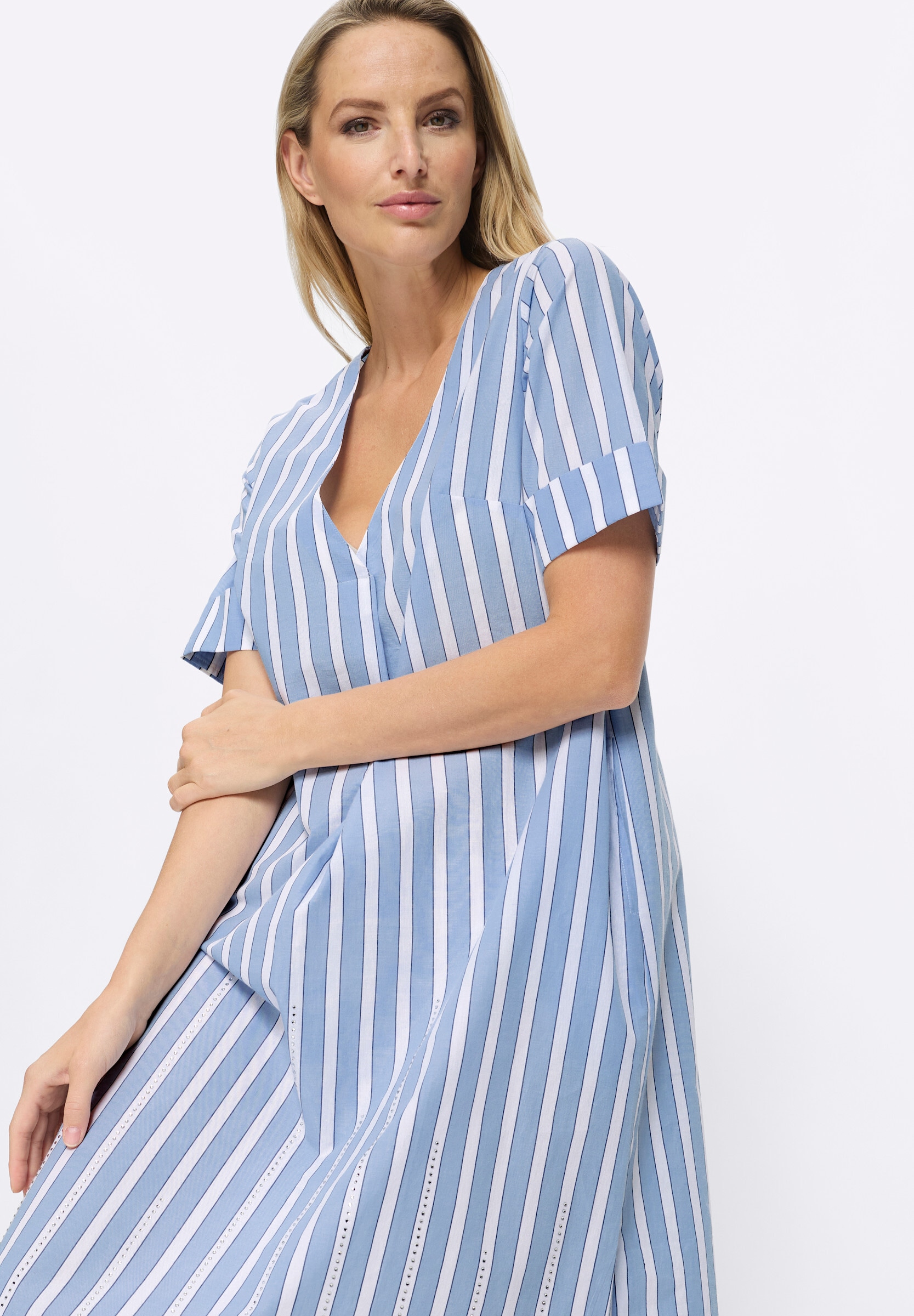 heine Sommerkleid »Druck-Kleid Druckkleid im Streifen-Look«