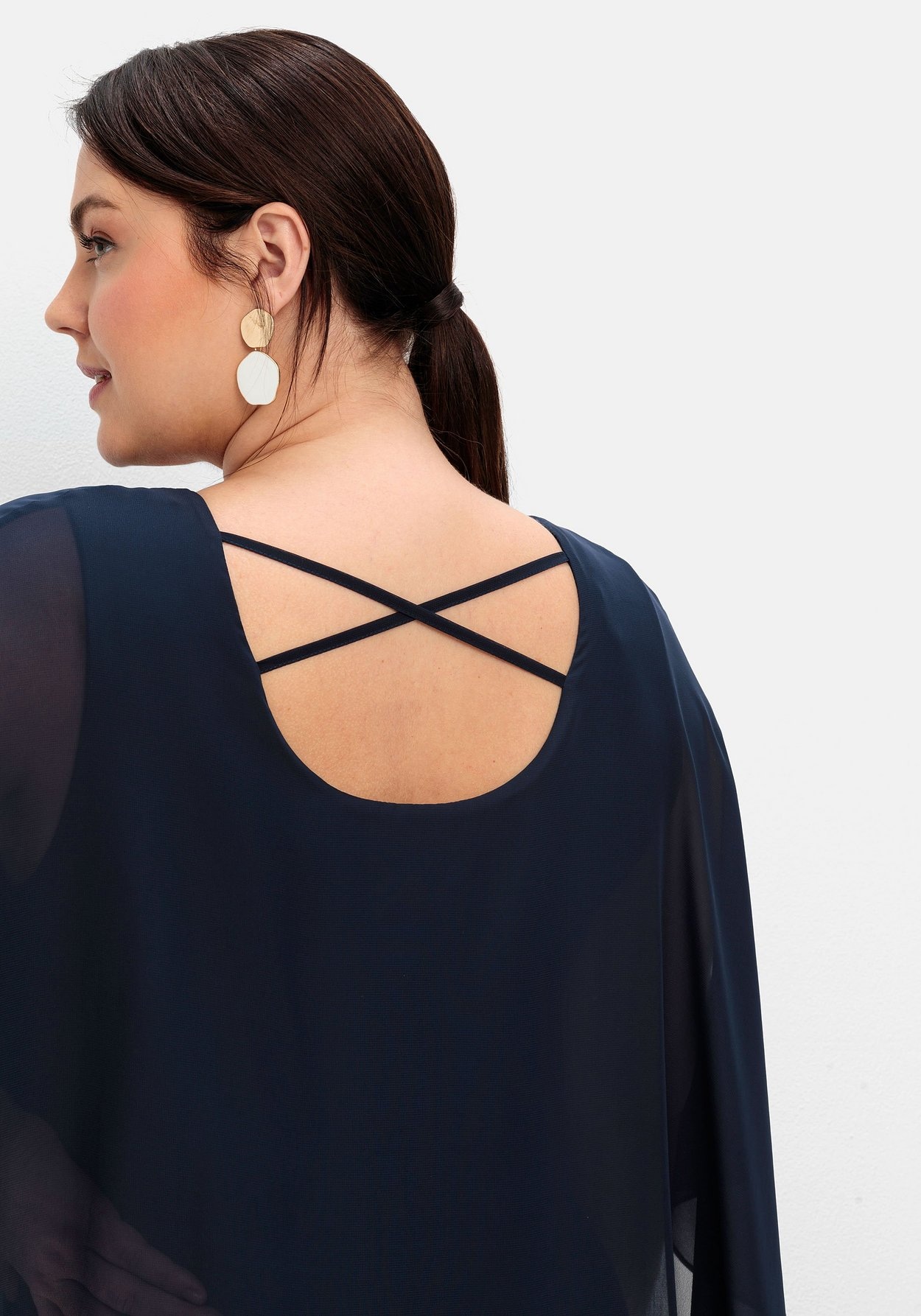 Sheego Abendkleid »Abendkleid im Lagenlook«