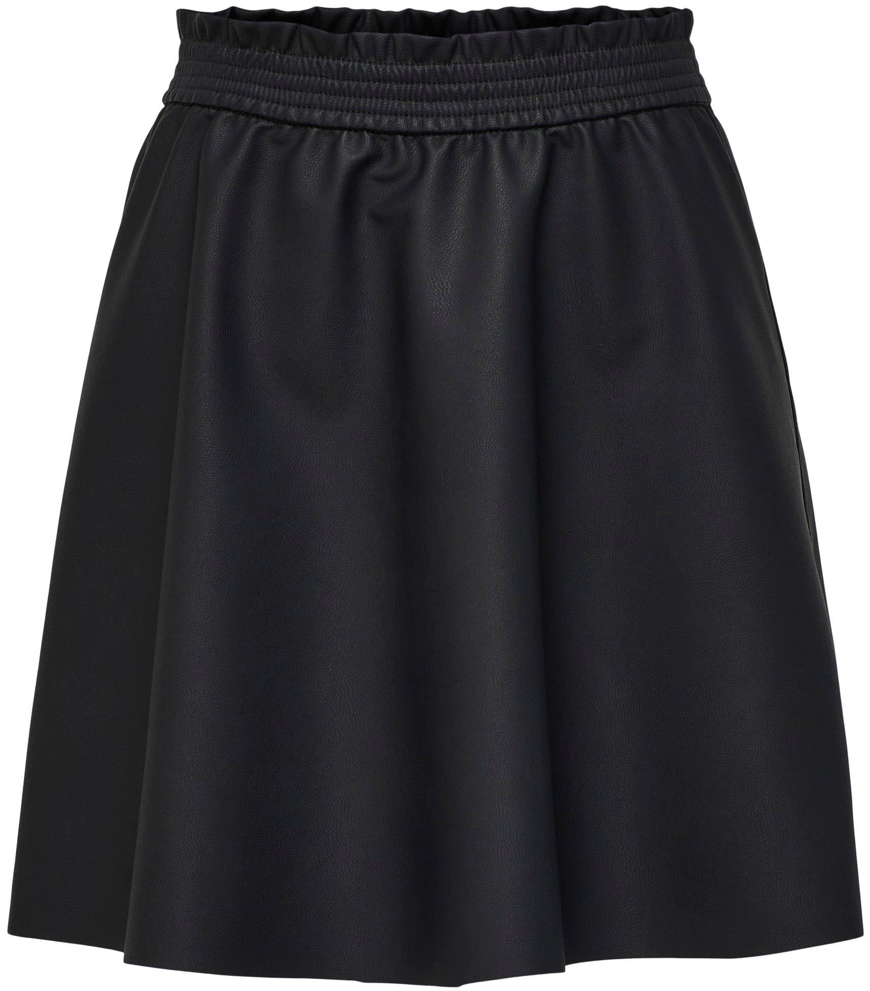 Only Lederimitatrock »ONLMILLASOFIA FAUX LEATHER SKIRT«