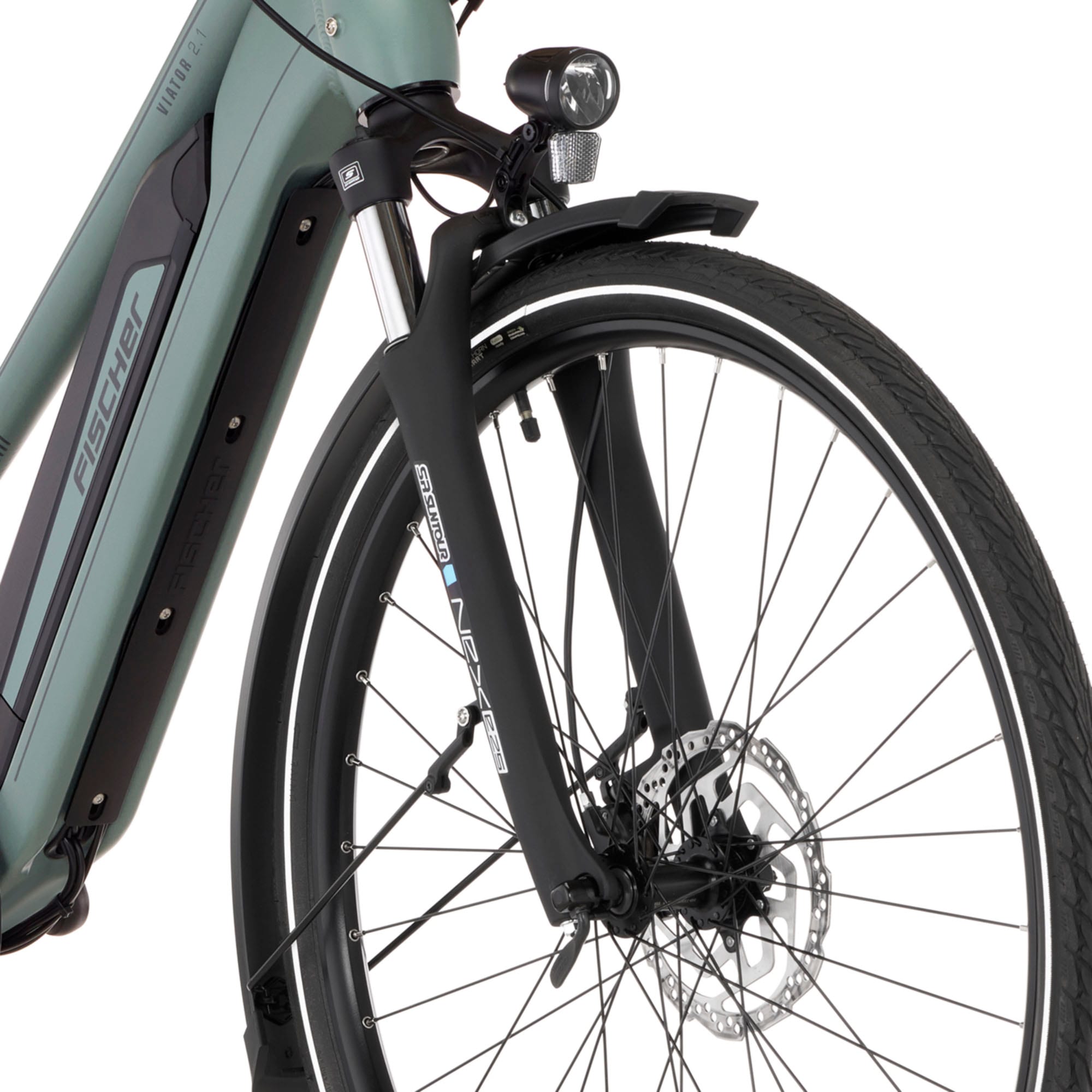 FISCHER Fahrrad »VIATOR 2.1 459 ACTIVE« 8 Gang Shimano ACERA Schaltwerk Heckmotor mit Akku-Ladegerät | mit Werkzeug,  Pedelec, Elektrofahrrad für Damen und Herren