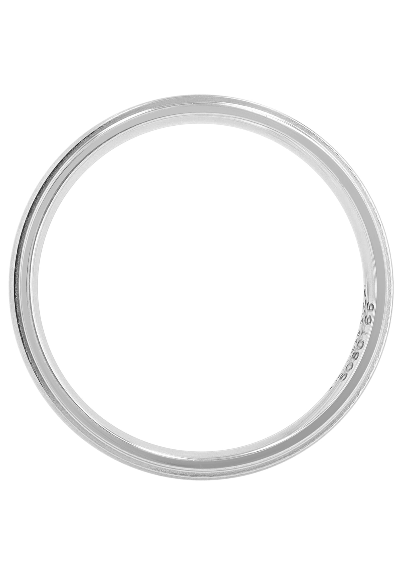 AKZENT Partnerring »Elegant Simplicity, silberfarbig, langlebig«