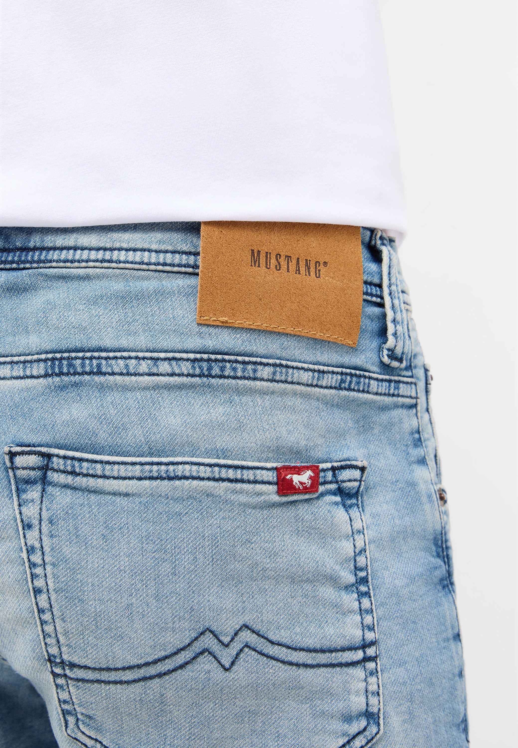 MUSTANG Regular-fit-Jeans »Herren Style Chicago Shorts«