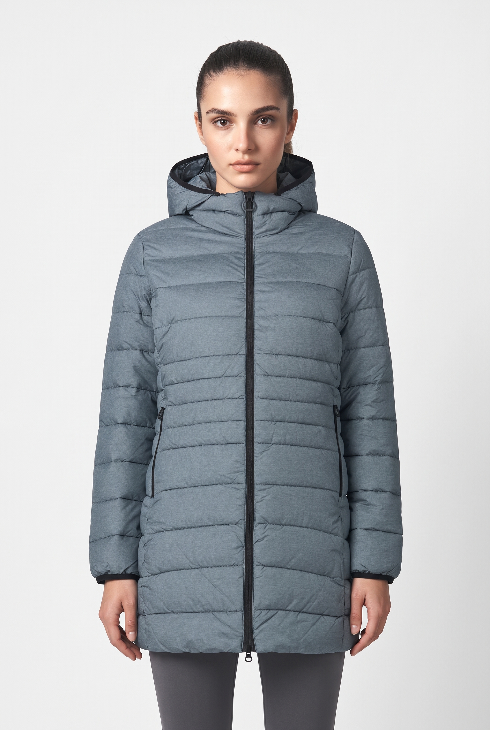 CMP Steppmantel »WOMAN PARKA ZIP HOOD« mit abnehmbarer Kapuze, sportlicher Stil, aus Nylon und Polyester