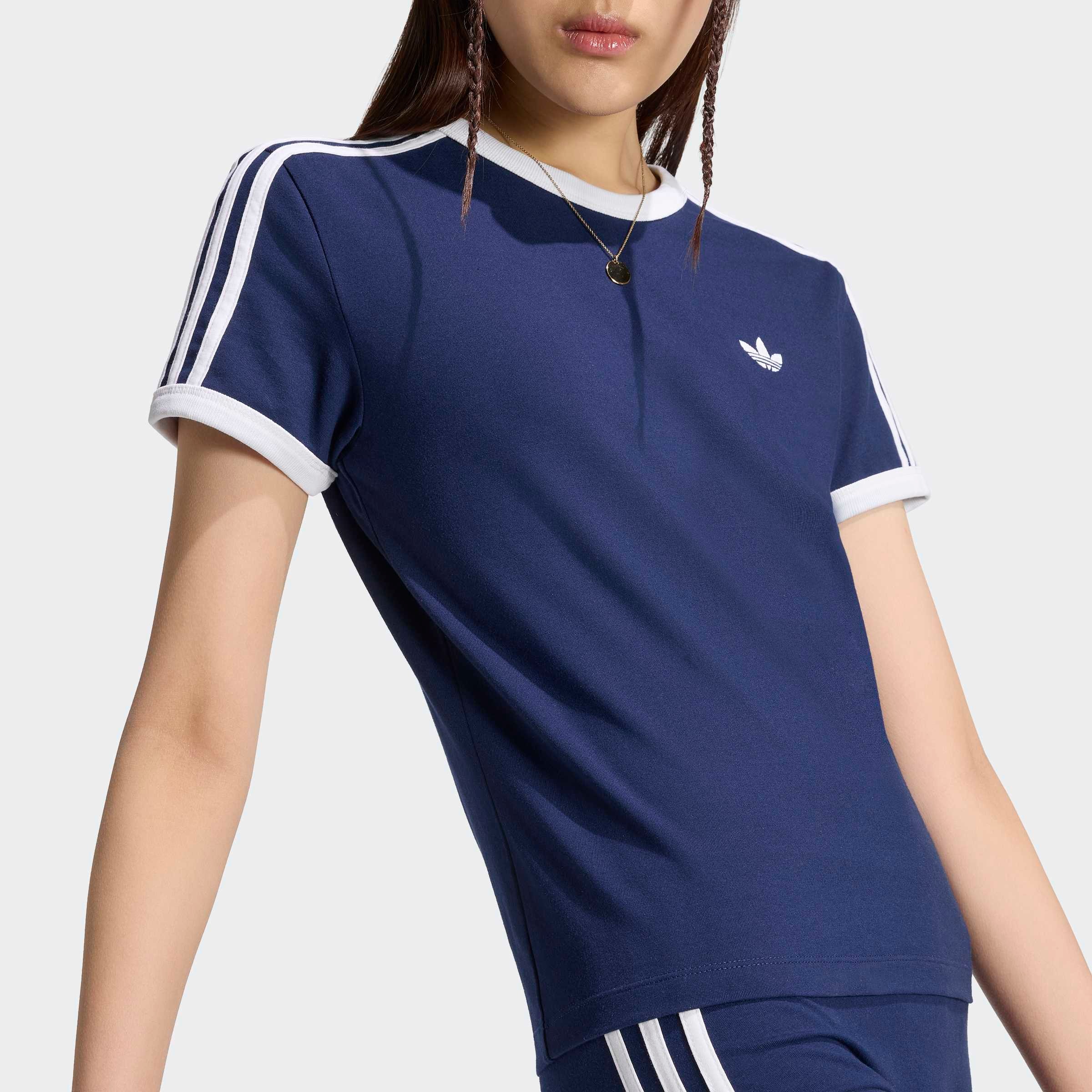 adidas Originals T-Shirt »3S TEE SLIM« sanft anliegende Passform, ohne Verschluss, für sportlichen Look