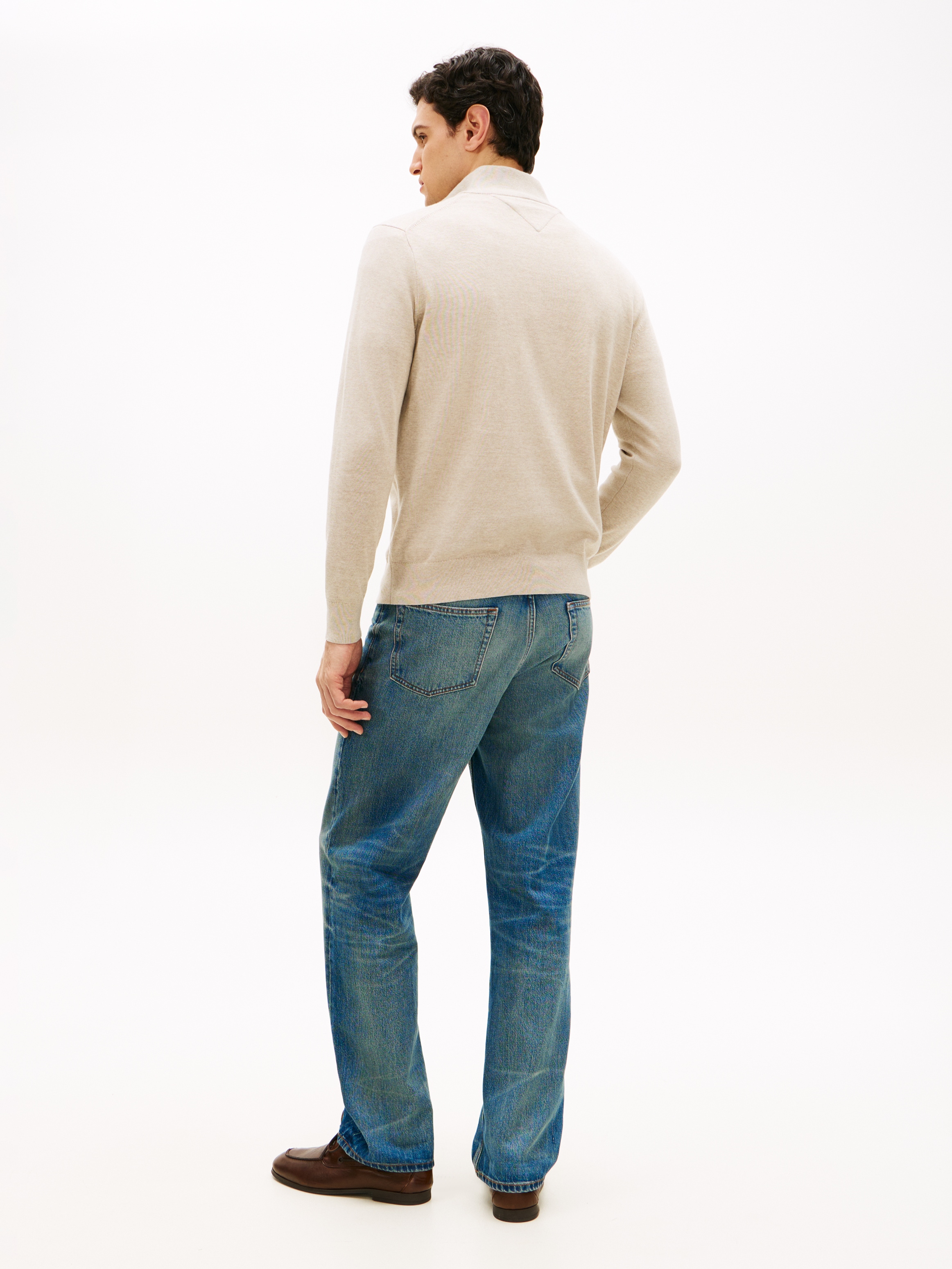 Tommy Hilfiger Troyer »ESSENTIAL COTTON ZIP MOCK«