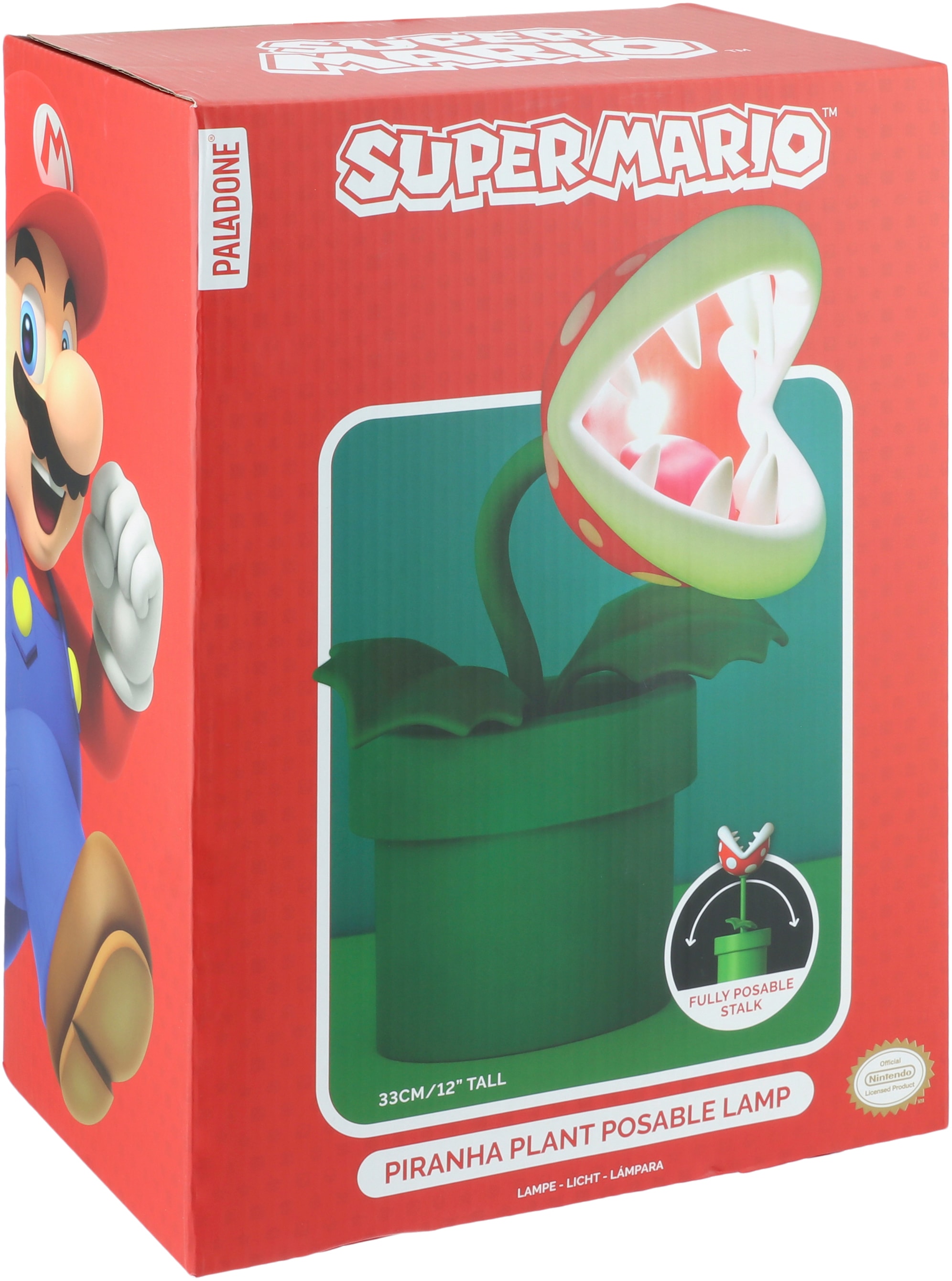 Paladone Dekolicht »Super Mario Lampe Piranha Plant«